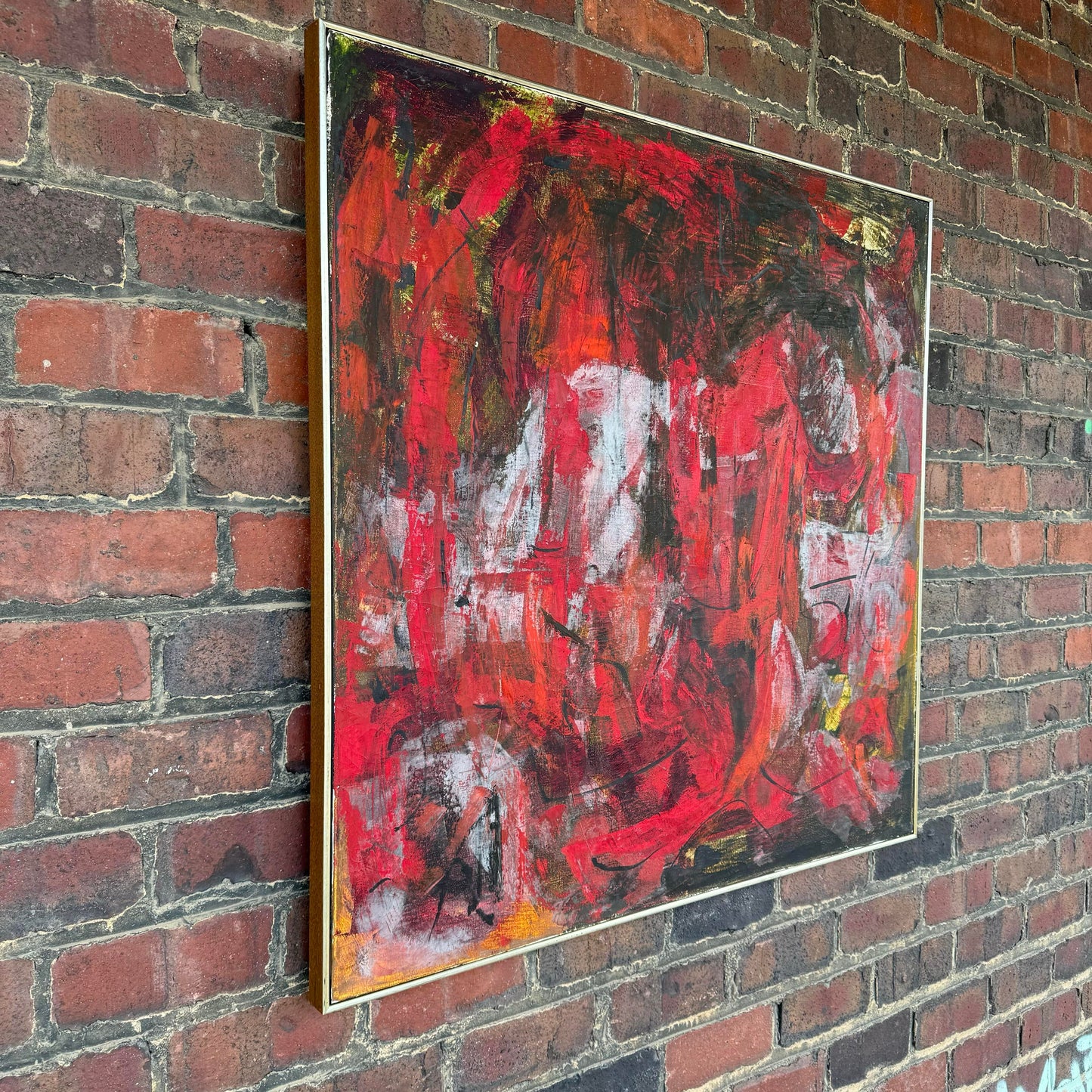 Abstract Painting by Gail Cottingham Aspen Colardo 1960’s 70’s