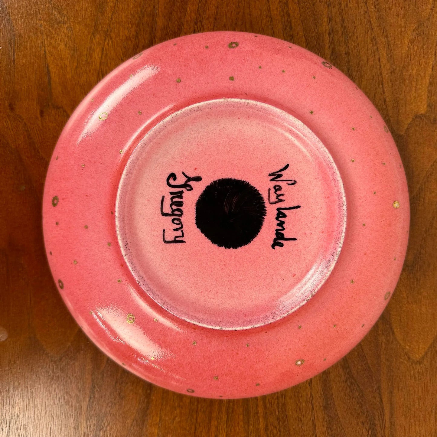 Ceramic Wayland Gregory Dish Studio Pottery