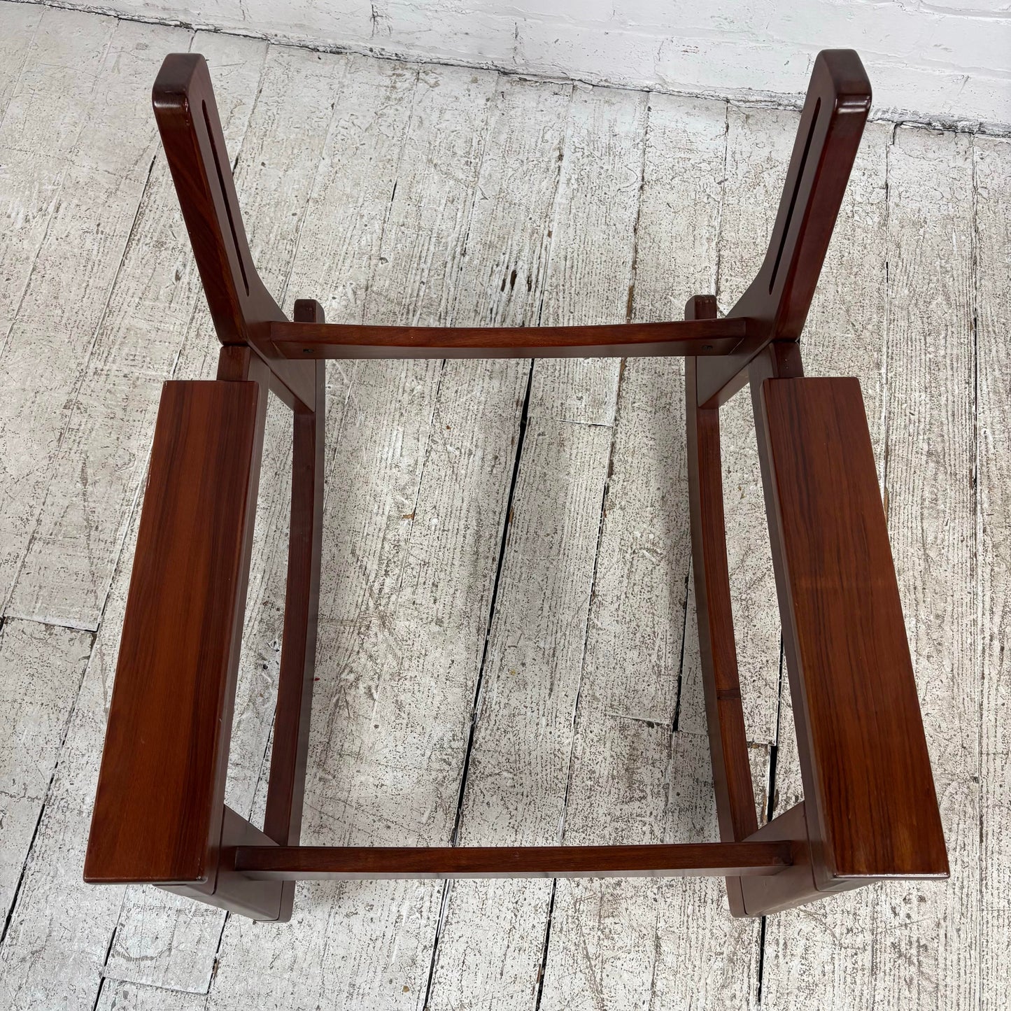 Gelli Indústria De Móveis Brazilian Rosewood Rocking Chair Frame