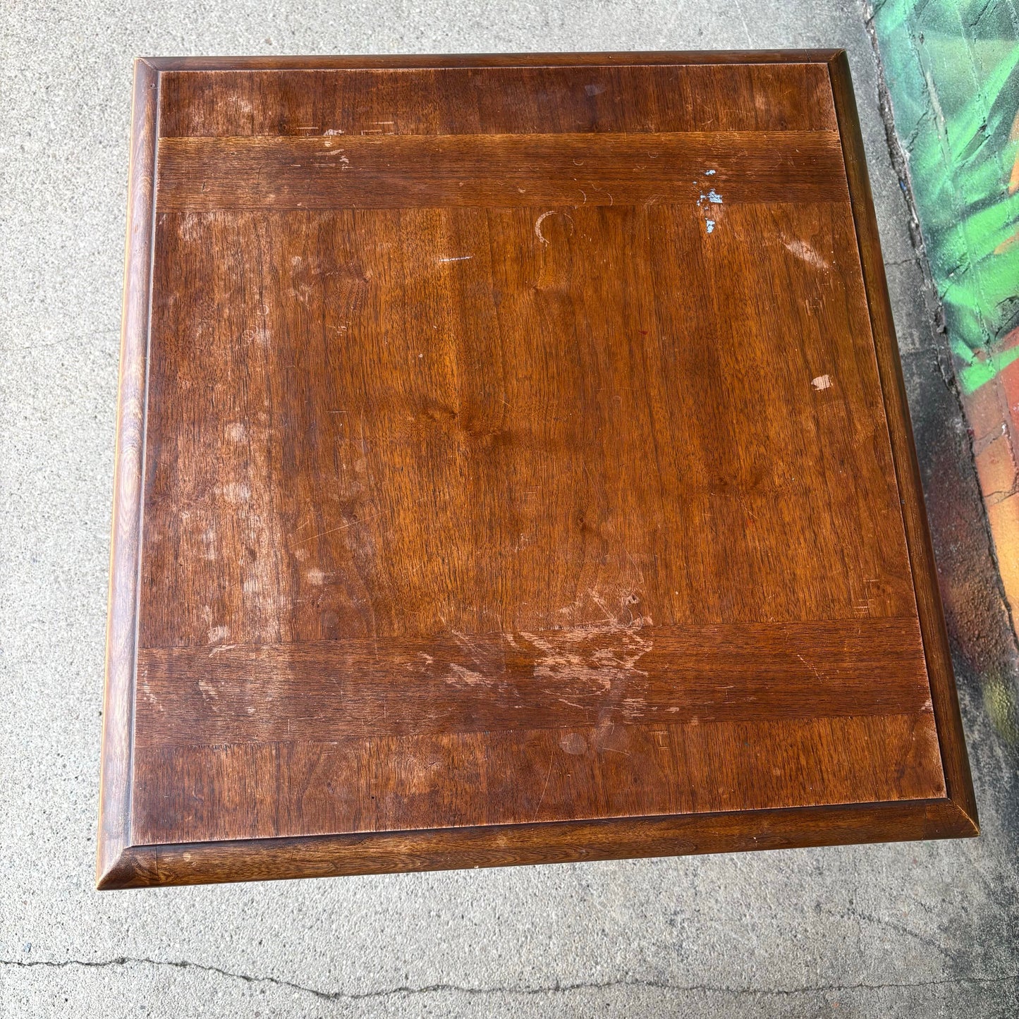 Mid-Century Modern Pair of Walnut End Tables Lane Furniture