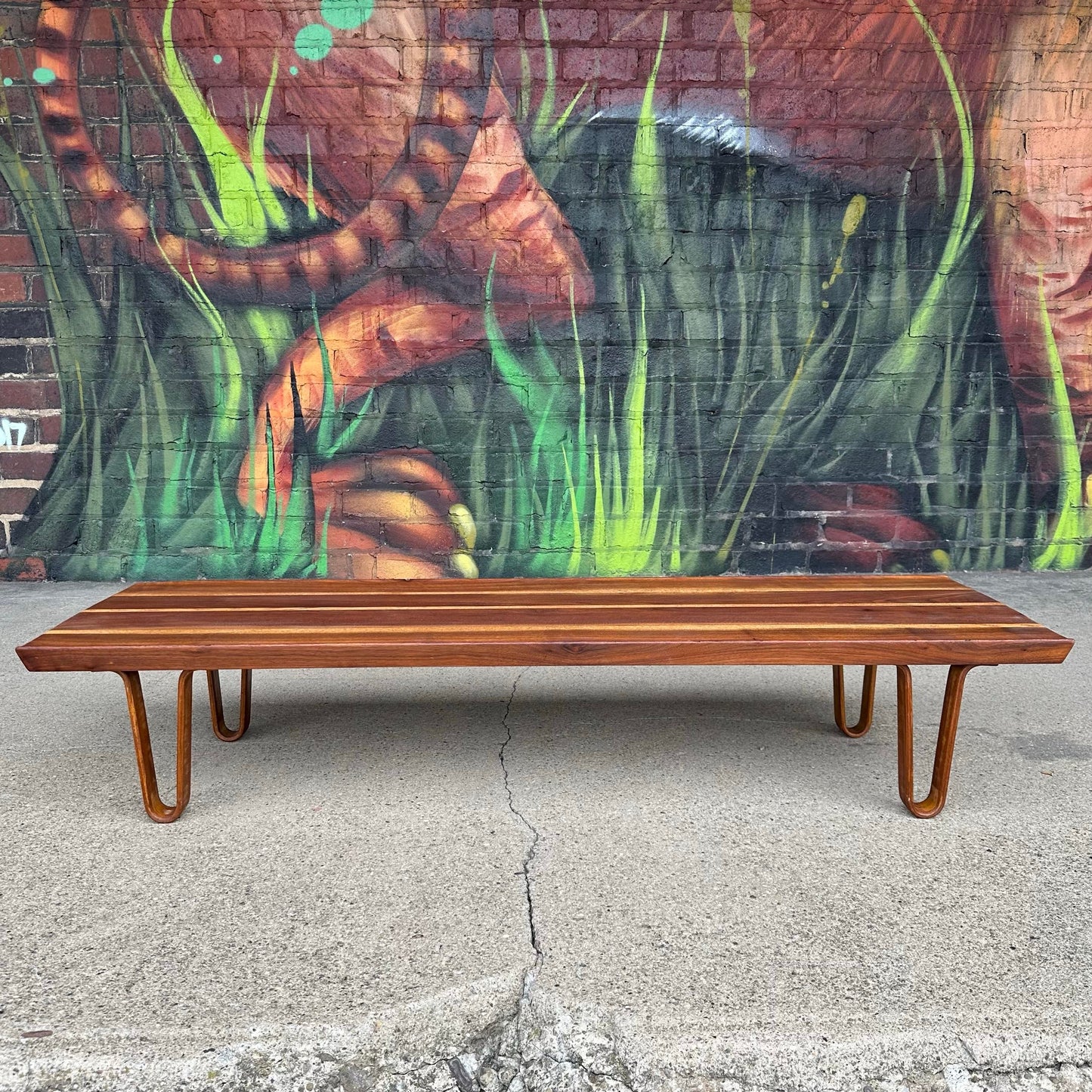 Edward Wormley for Dunbar Long John Coffee Table Bench