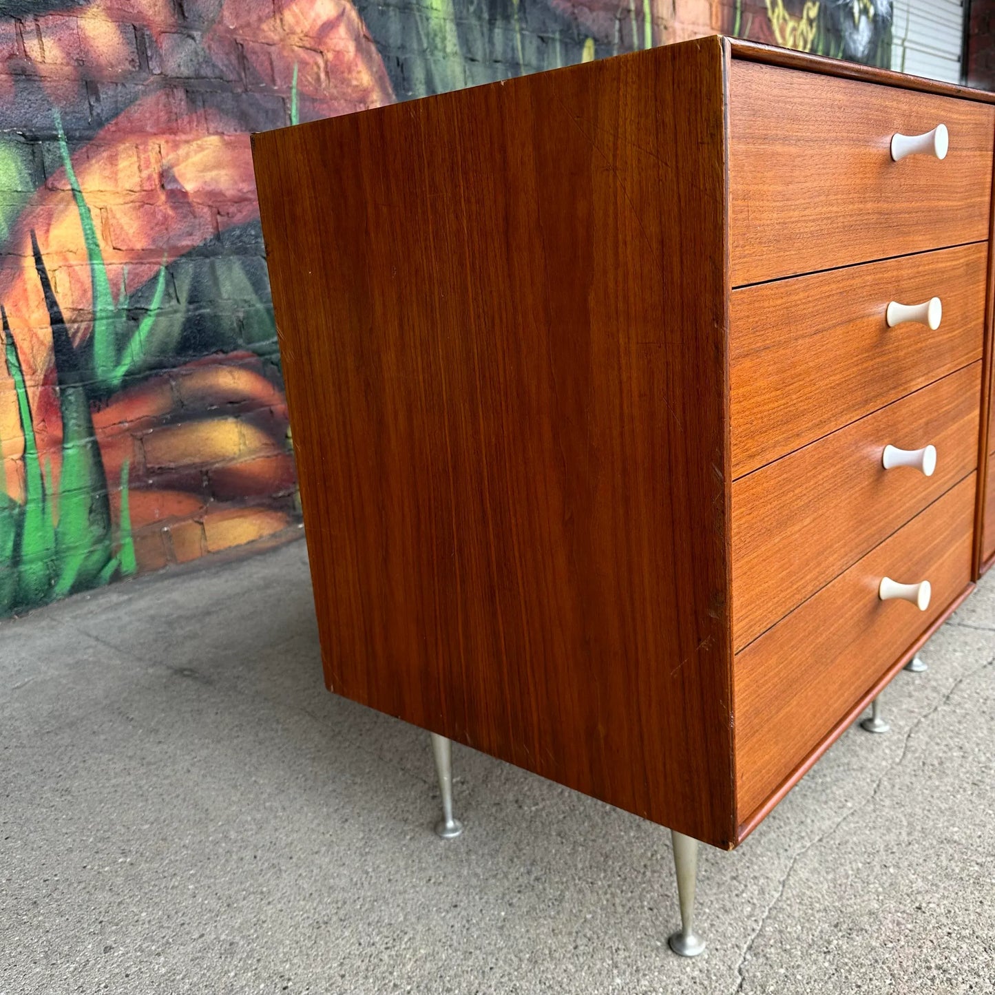 George Nelson for Herman Miller Thin Edge Chests With Vanity