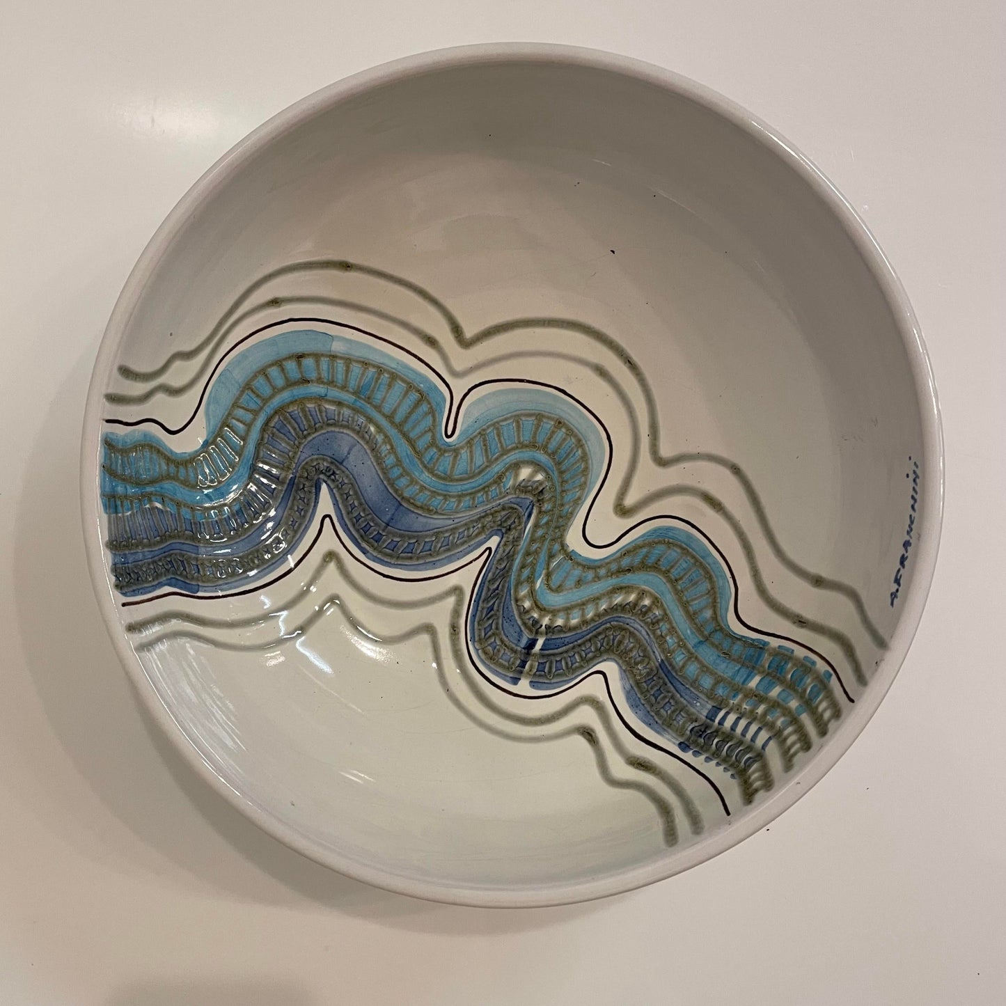 Vintage Antonio Franchini Ceramic Bowl