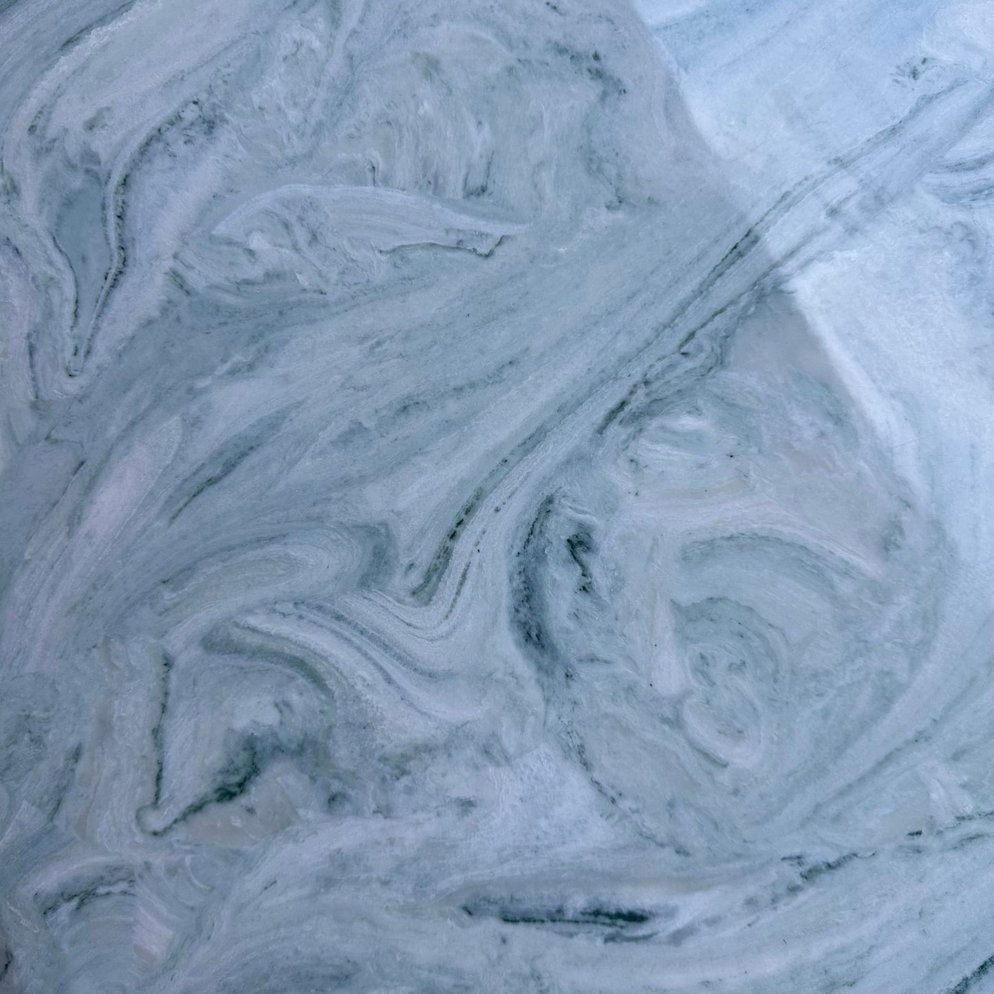 Post-Modern Cultured Marble Coffee Table