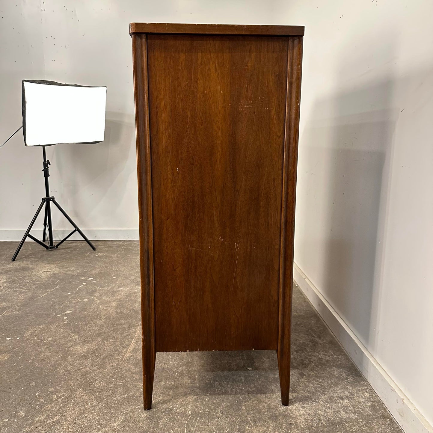 Vintage Mid Century Modern Broyhill Saga Tall Dresser