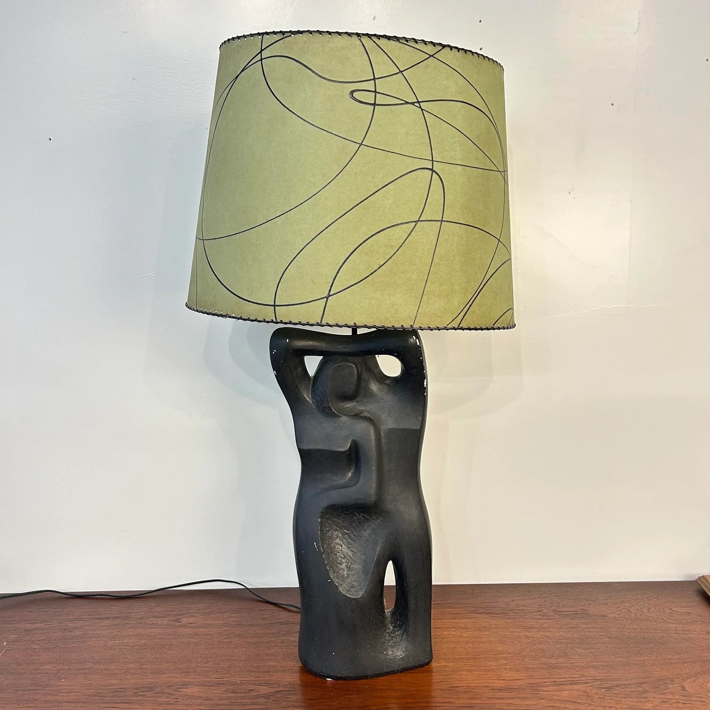 Reva Large Digital Table Top Sculptural Ceramic Lamp