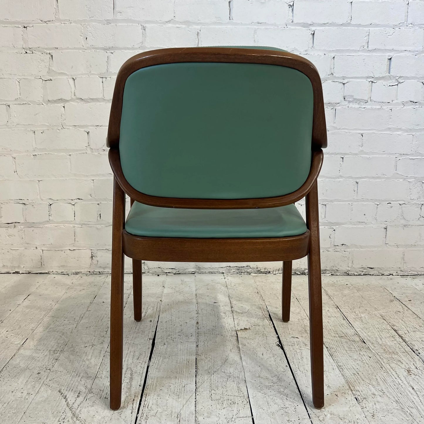 Reupholstered Don Pettit Bentwood Chair for Knoll