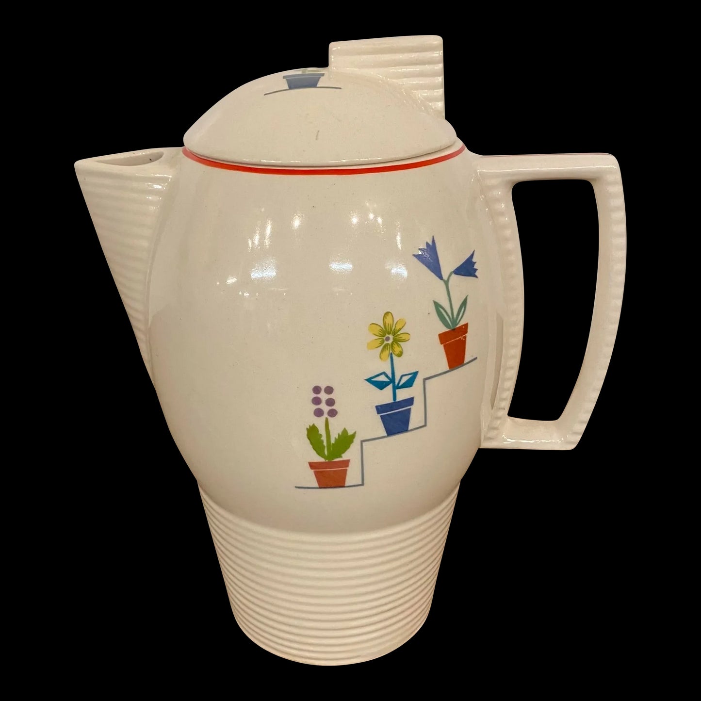 Viktor Schreckengost Rare Vintage Sebring Pottery Usa American Limoges
