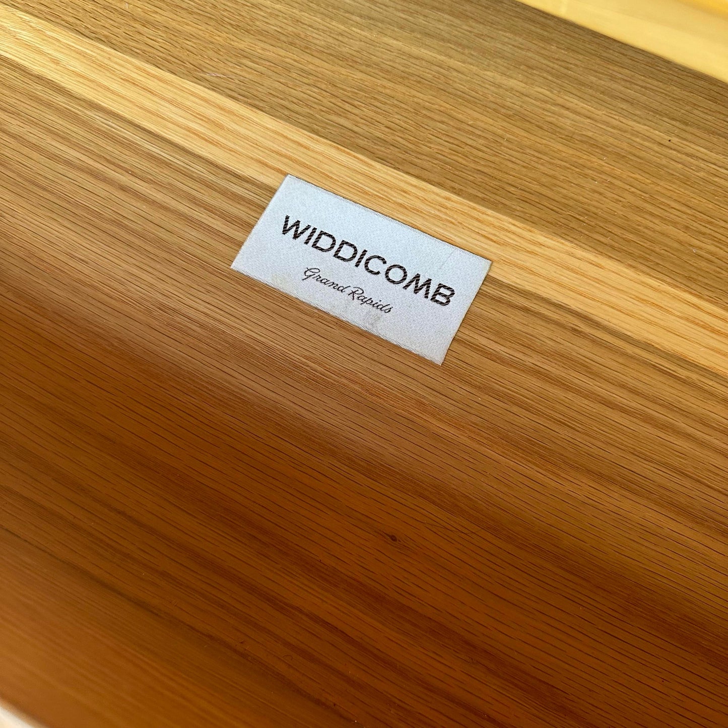 Widdicomb Low Chest of Drawers Bleached Mahogany
