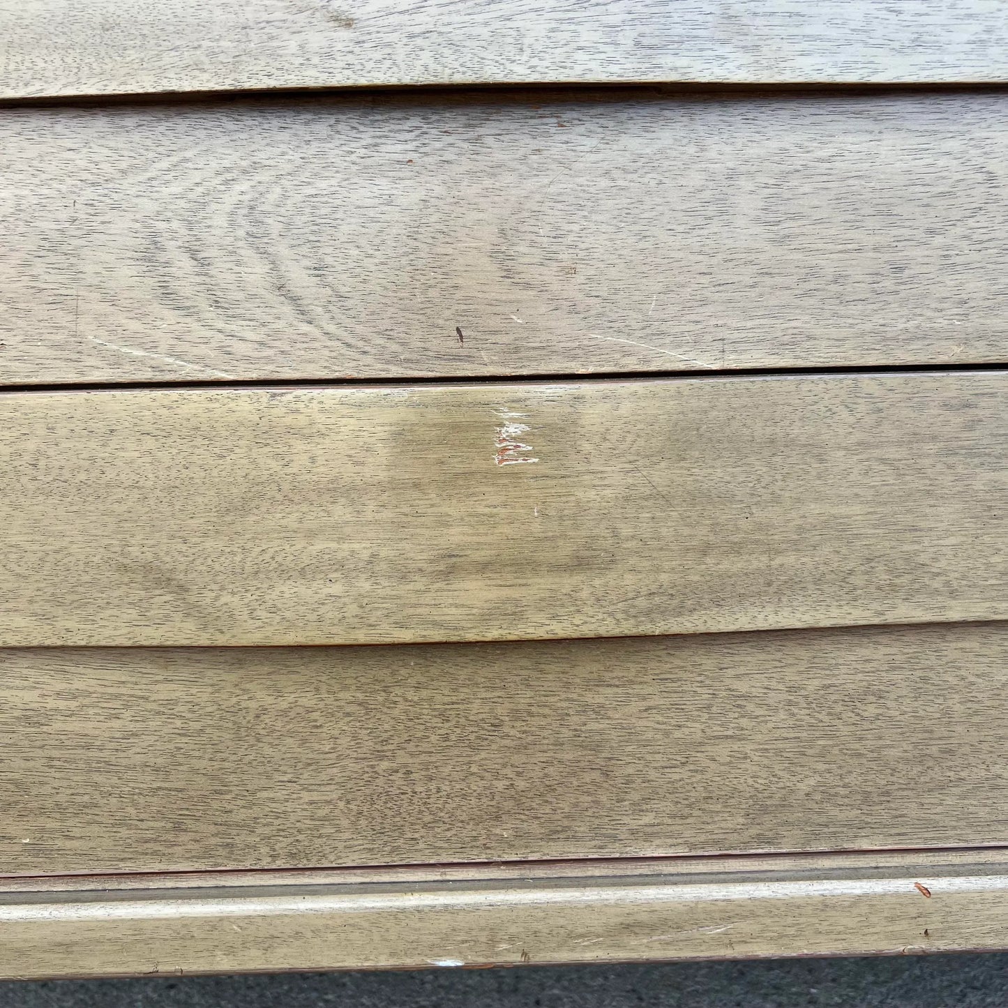 American of Martinsville Travertine Top Dresser