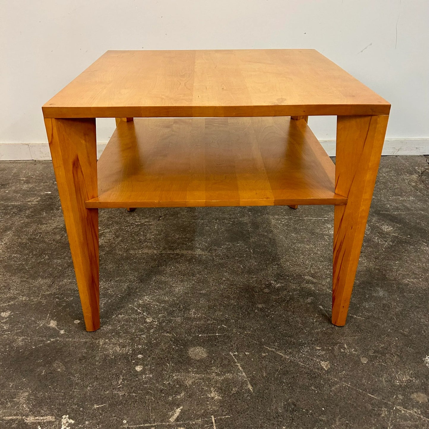 Conant Ball Table by Leslie Diamond Square in Birch