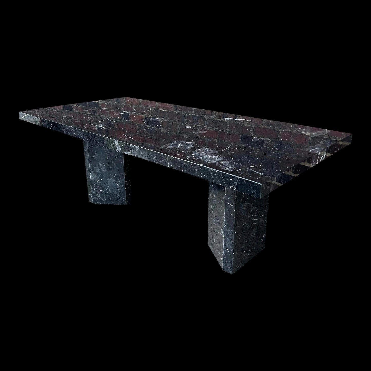 Black Marble Dining Table Rectangle