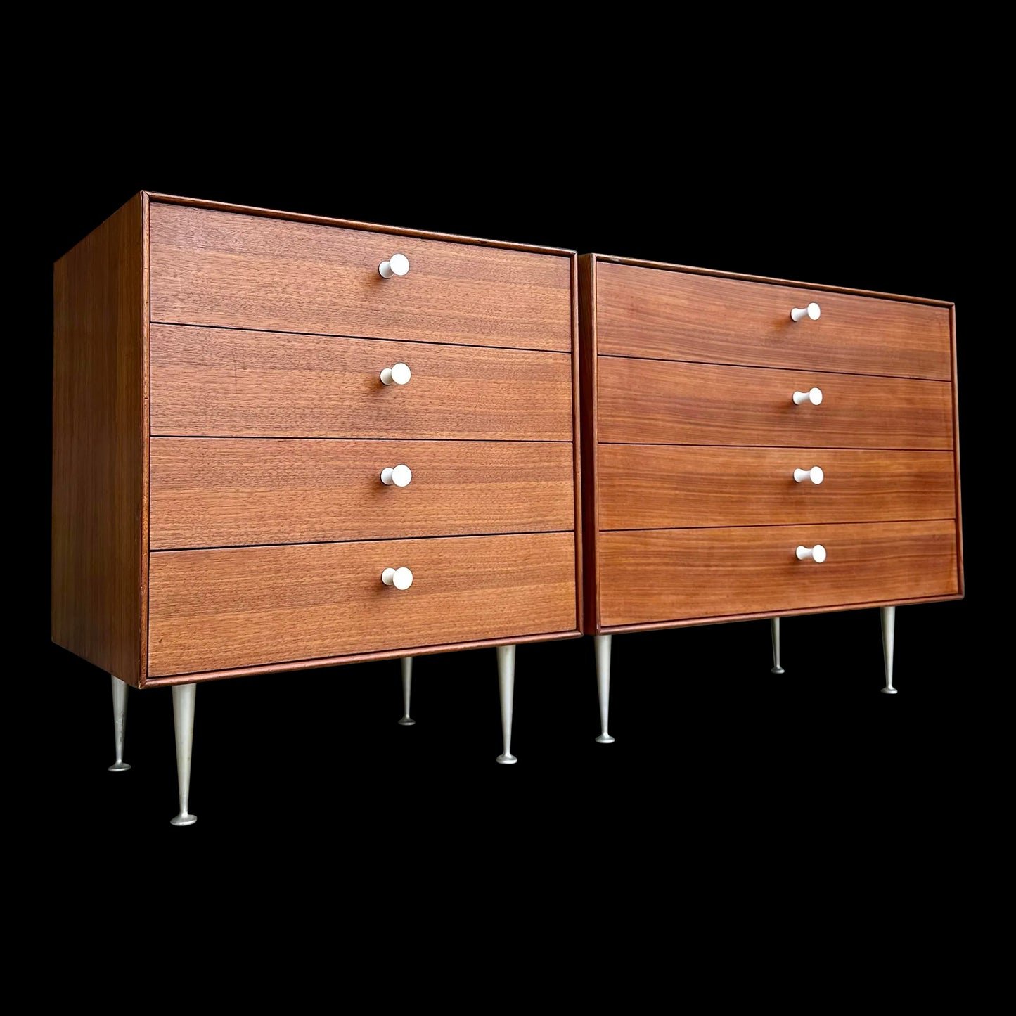 George Nelson for Herman Miller Thin Edge Chests With Vanity