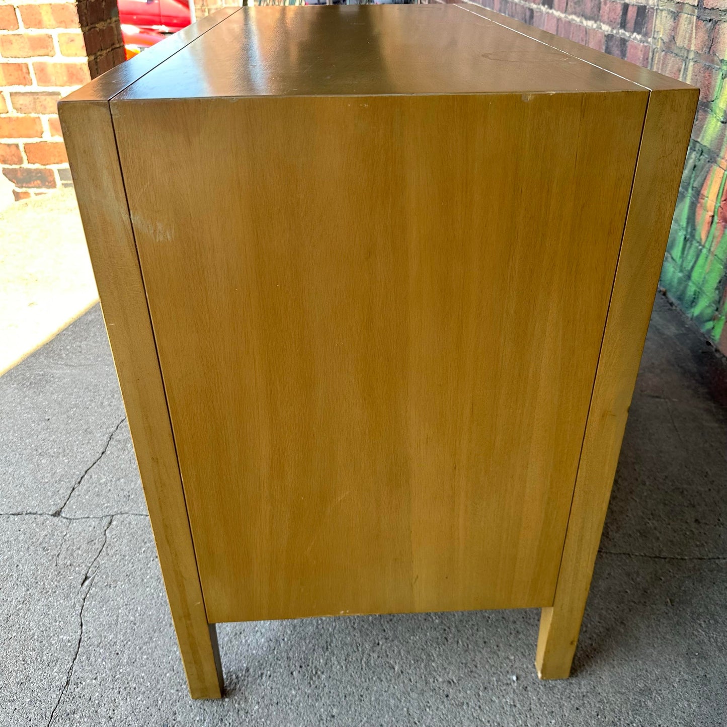 Widdicomb Low Chest of Drawers Bleached Mahogany