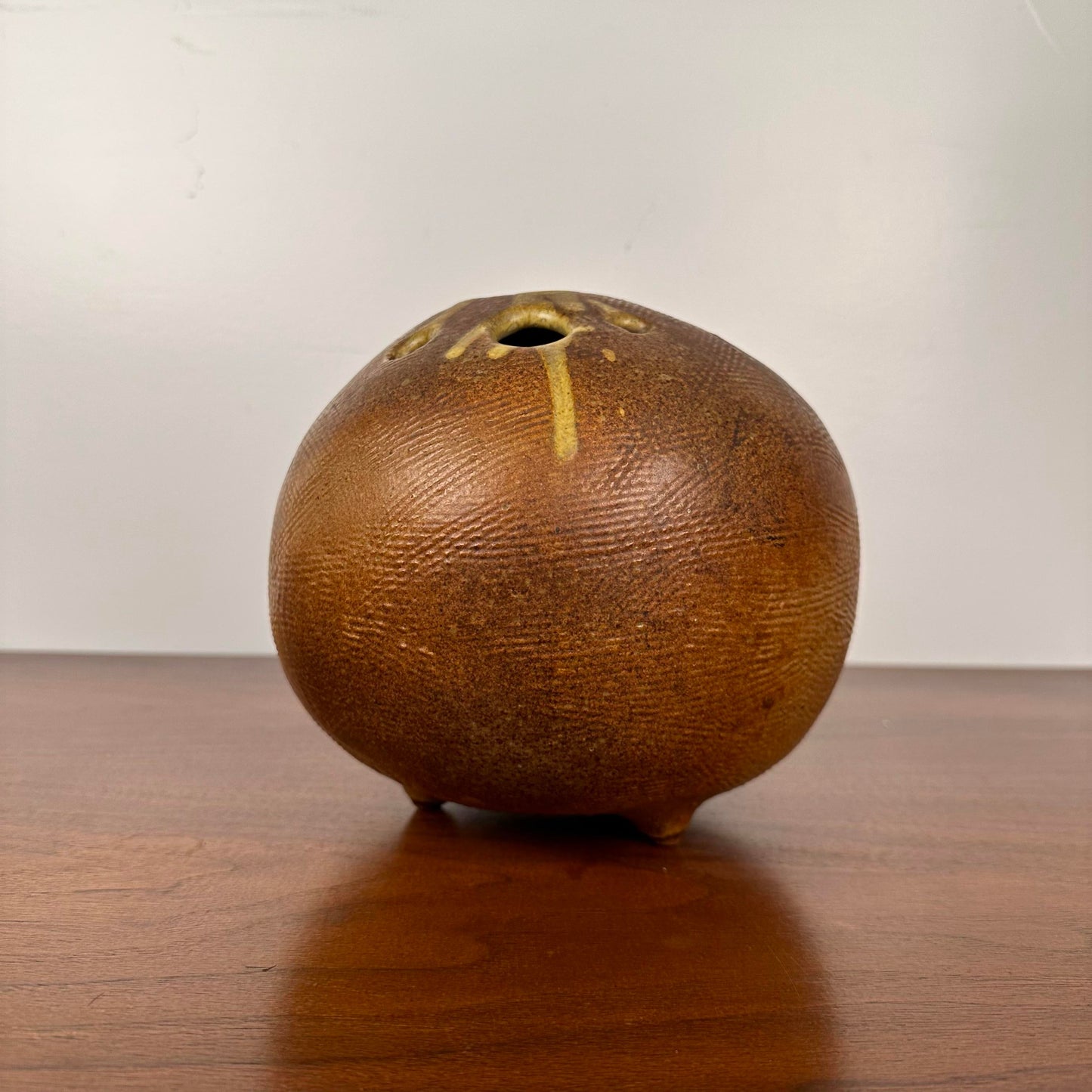 Tom McMillin Textured Ceramic Vase