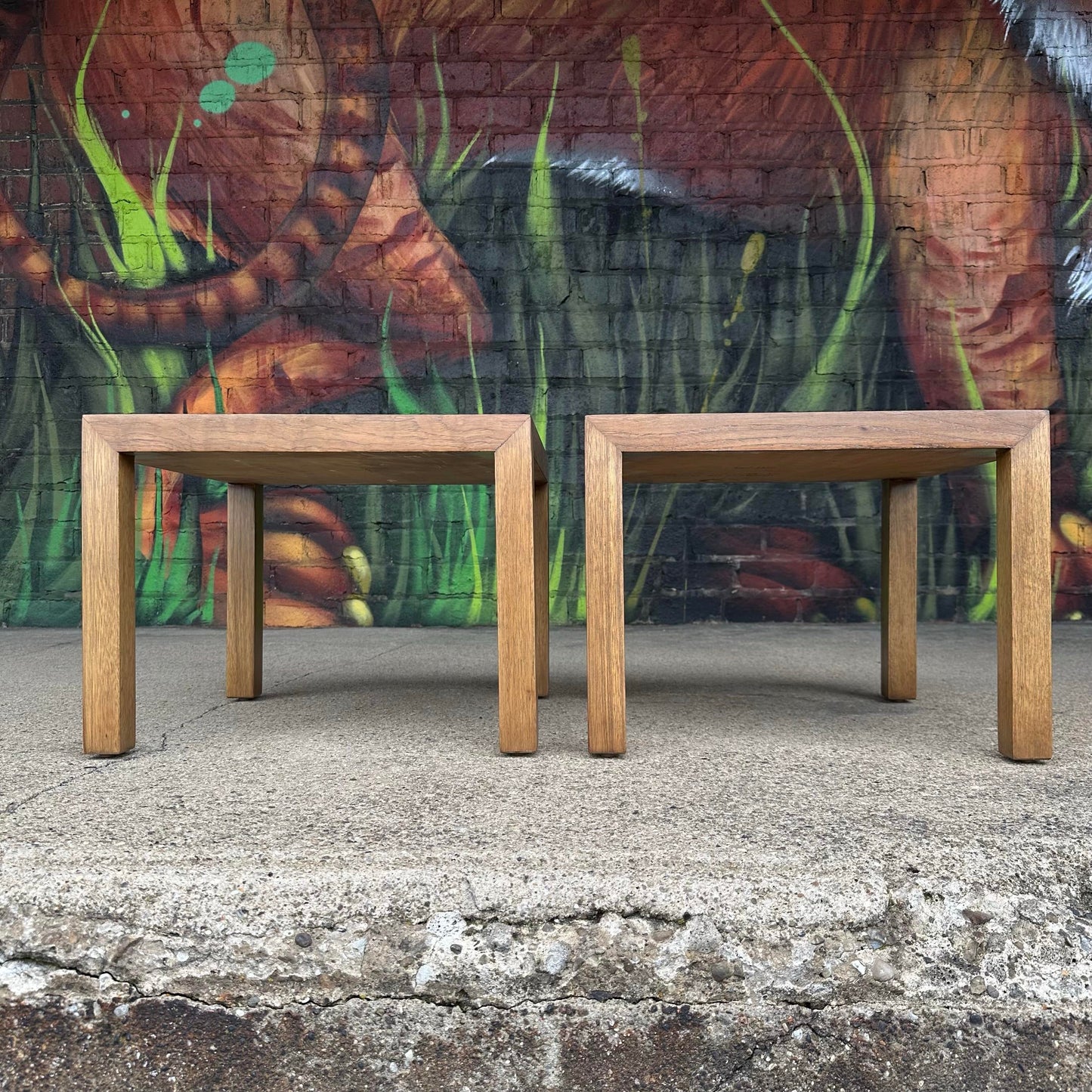 Pair of Lane End Tables Refinished
