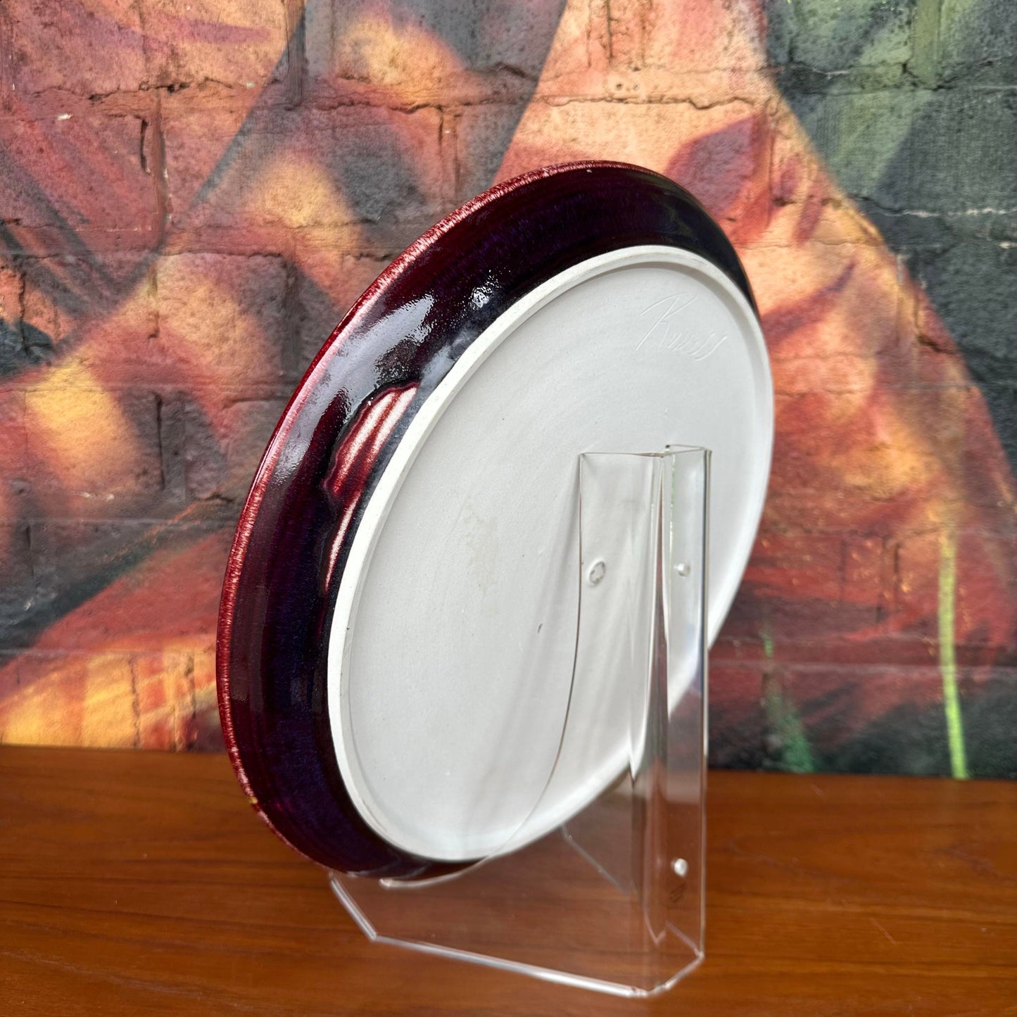 Gail Russel Ceramic Serving Charger Dish