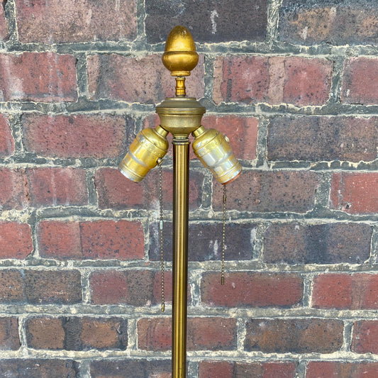 Mid-Century Modern Purple Murano Glass Table Lamp