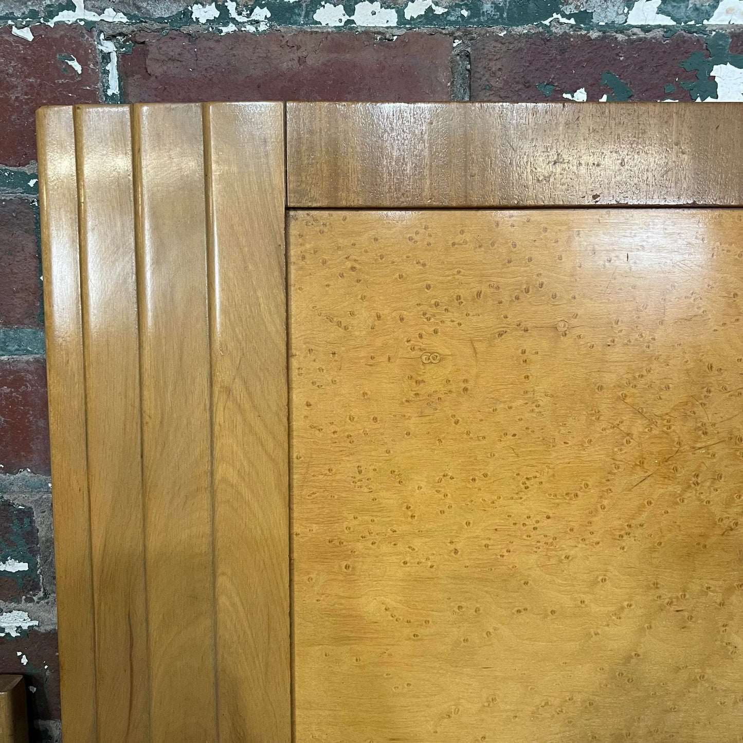 Rway Birdseye Maple Full Size Headboard and Footboard