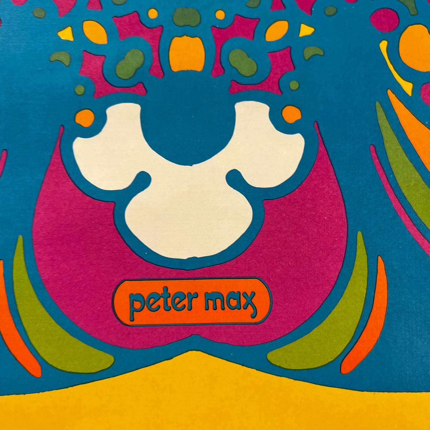 Peter Max “Flapper #5” Lithograph Poster Original