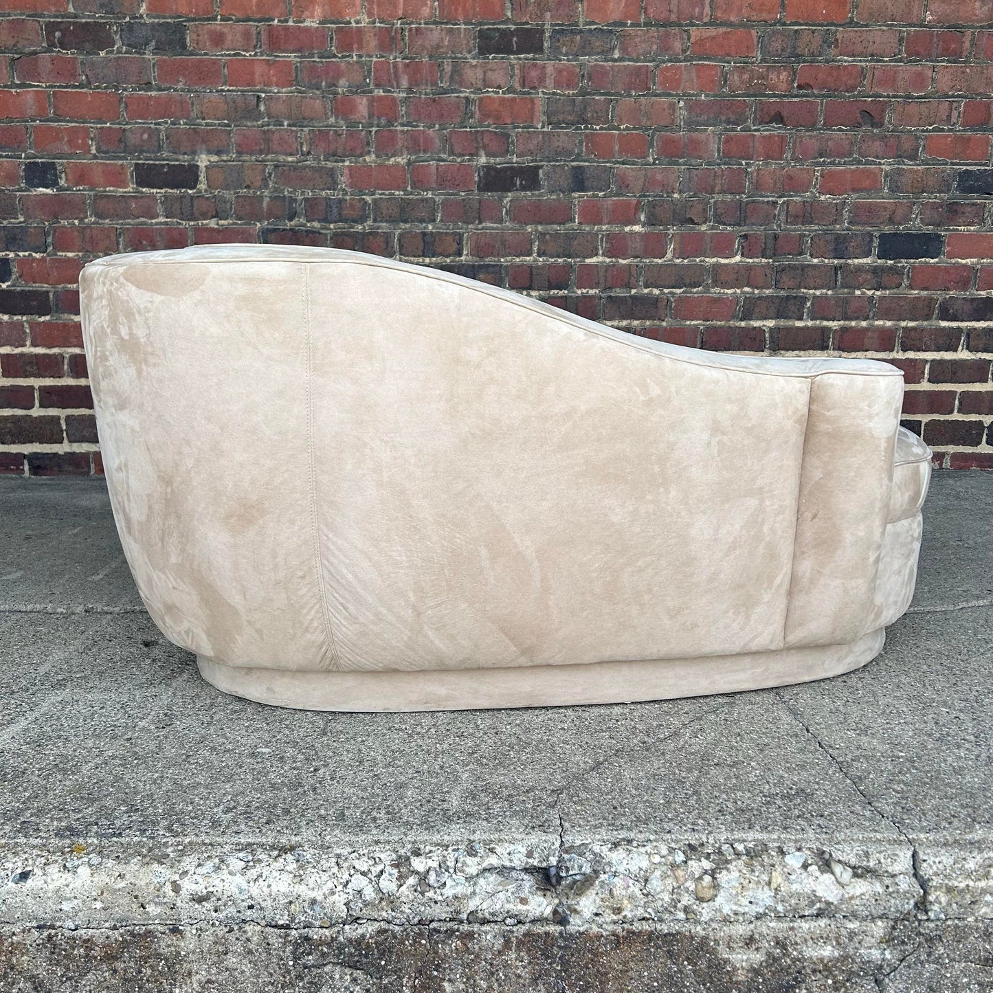Vladimir Kagan Style Chaise Lounge Post Modern