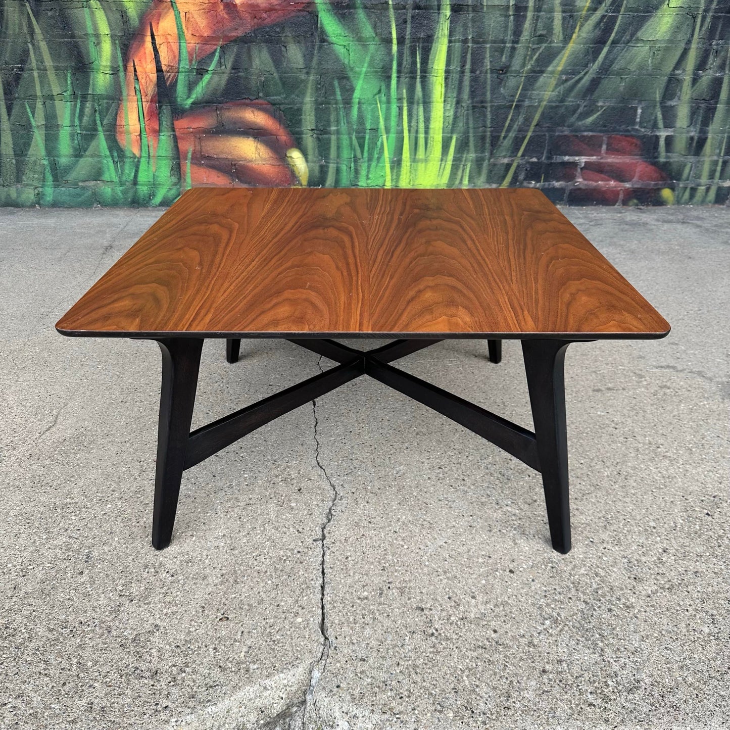 Square Mid-Century Modern Coffee Table