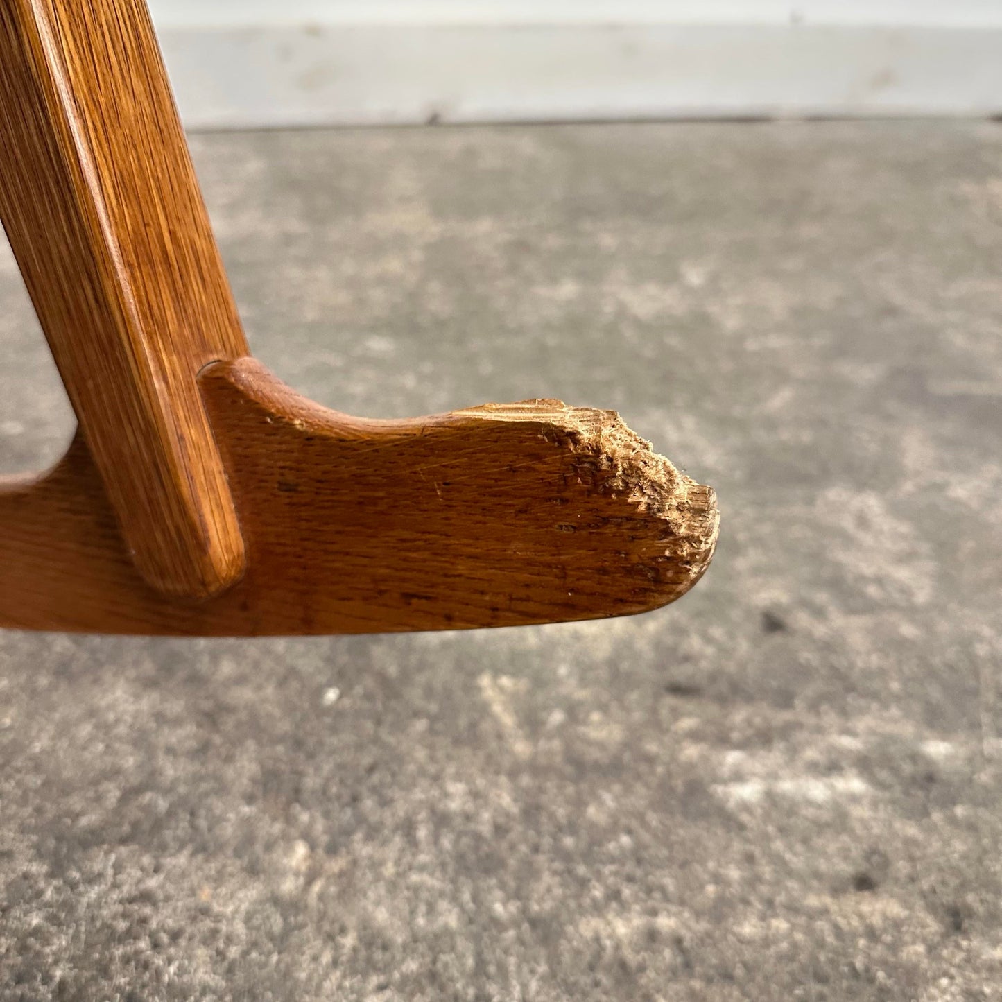 Early Mid Century Modern Hans J. Wegner Rocking Chair Ml-33