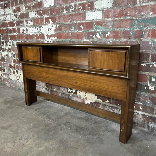 United Furniture Walnut Headboard With Storage