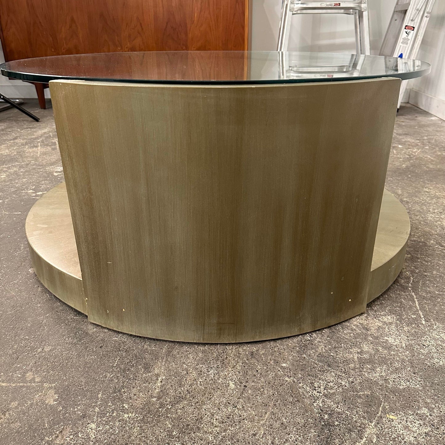 Mid Century Modern Harvey Probber Round Coffee Table