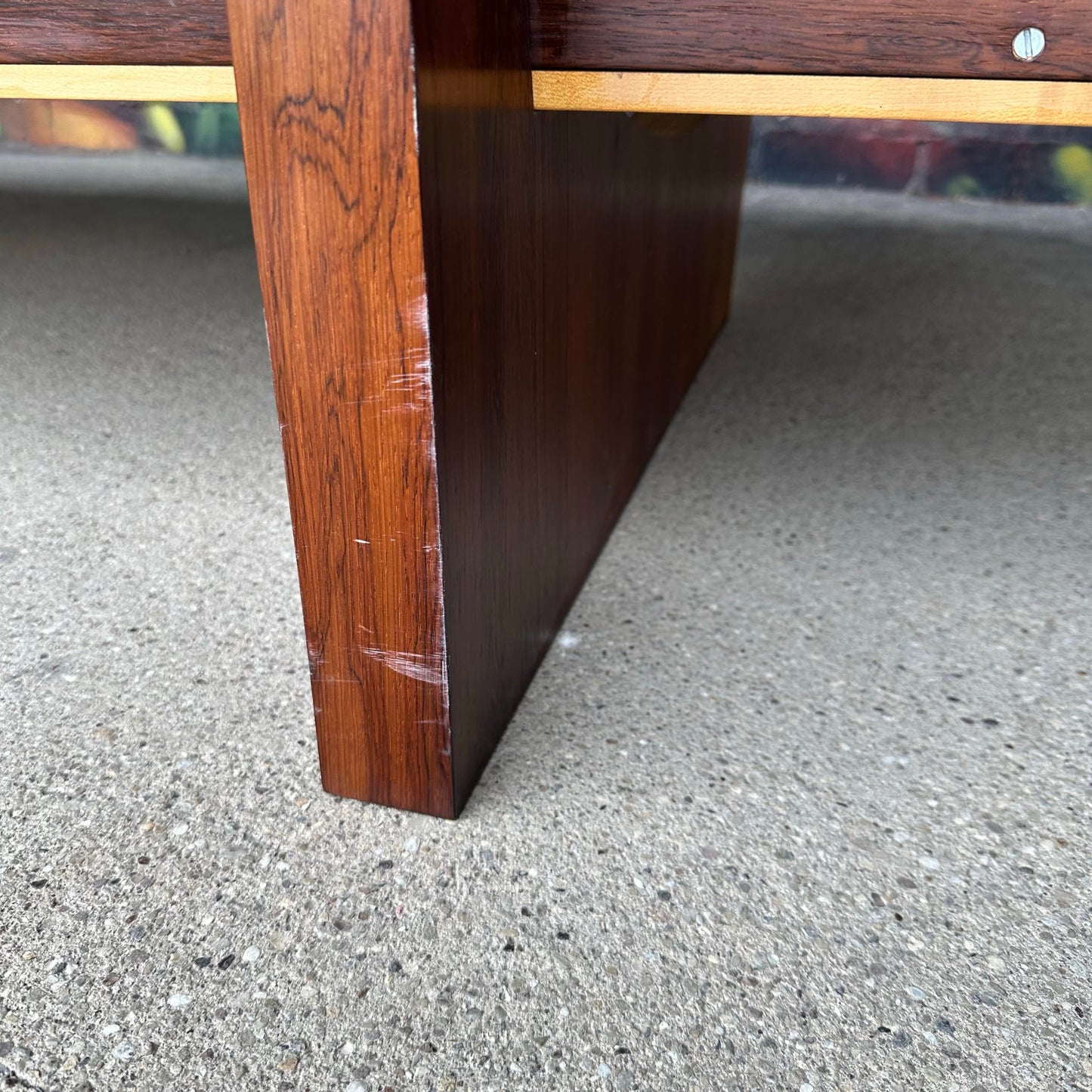 Studio Made Rosewood Sofa by Walter Klaus