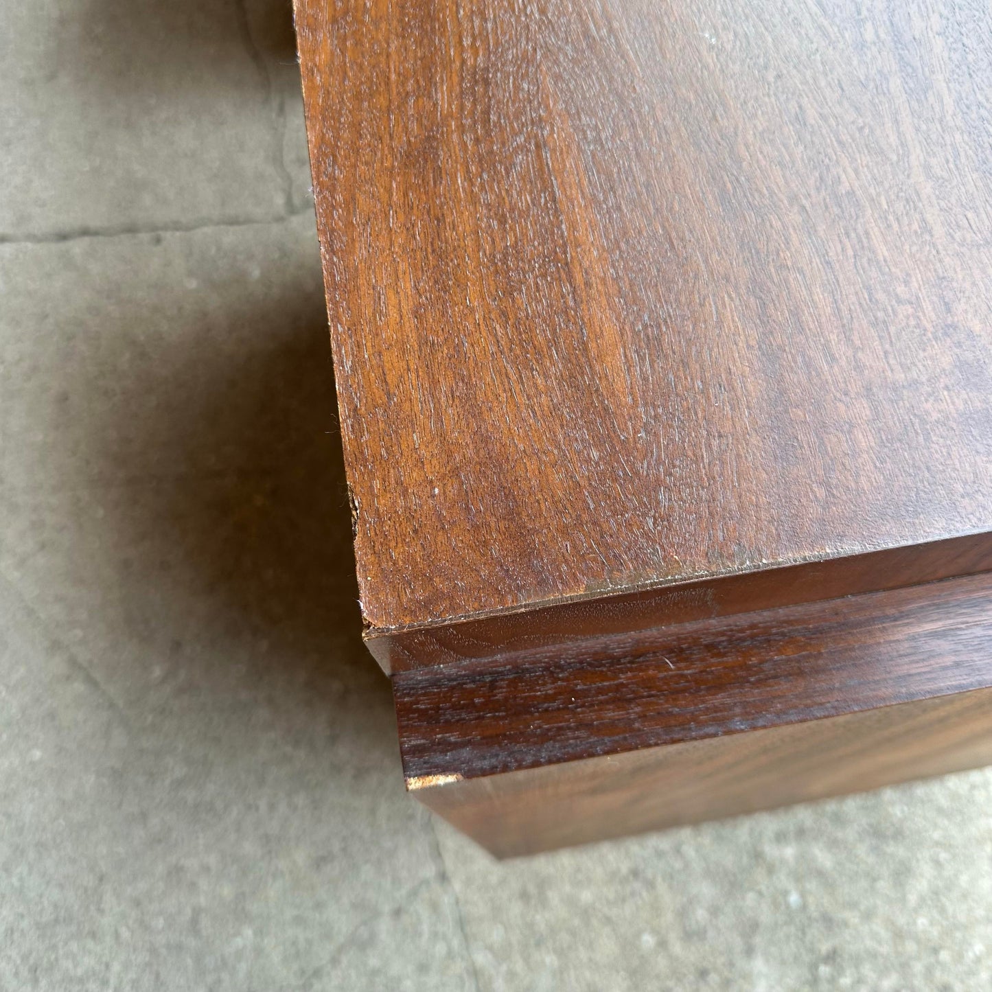 Mid-Century Modern Pair of Tobago Canadian Brutalist Nightstands