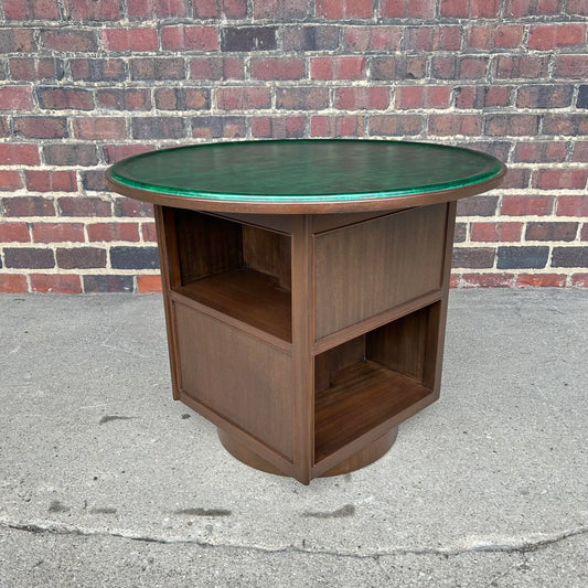 Edward Wormley for Dunbar Rotating Library Game Table