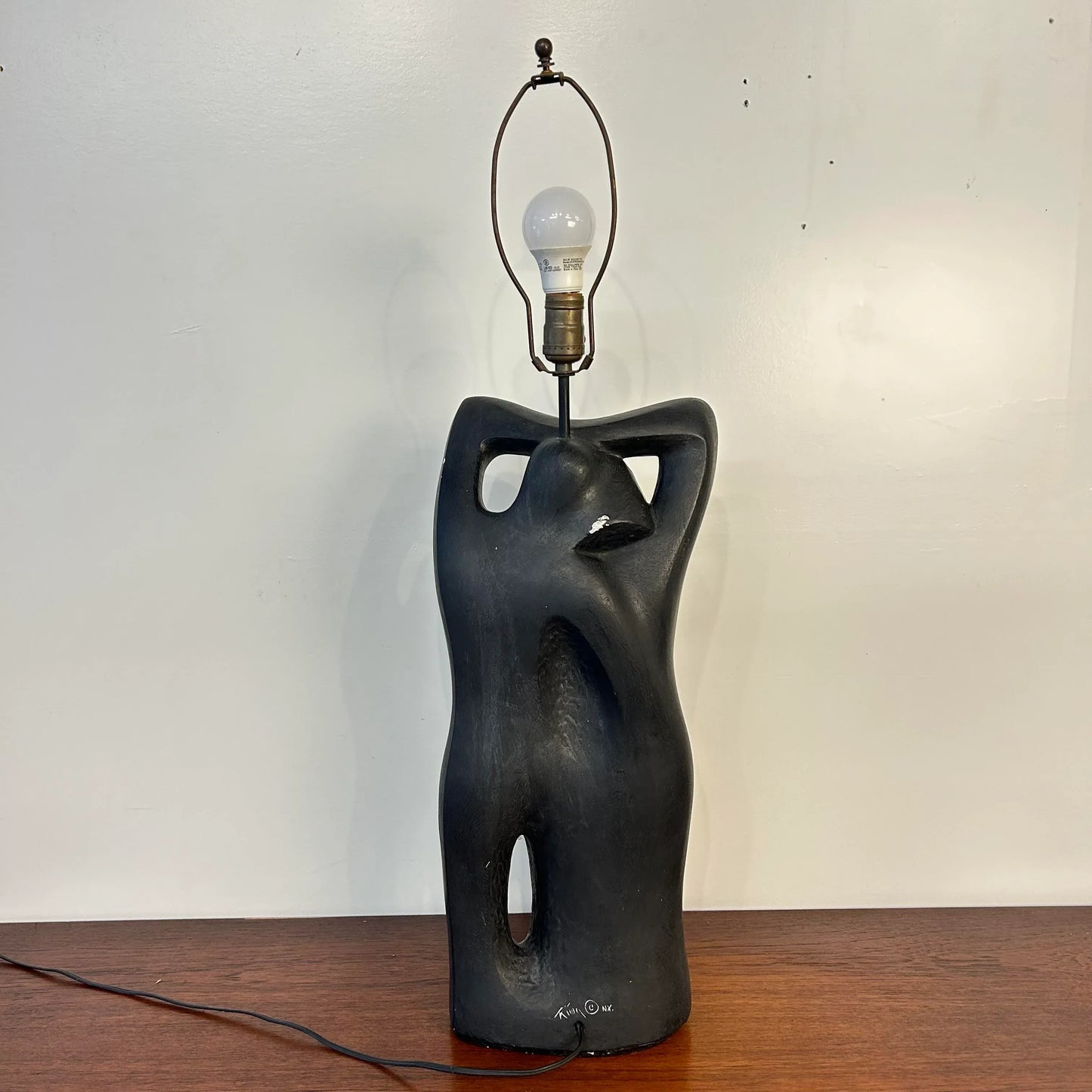 Reva Large Digital Table Top Sculptural Ceramic Lamp