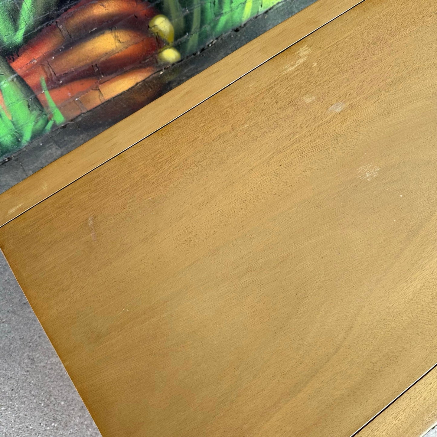 Widdicomb Low Chest of Drawers Bleached Mahogany