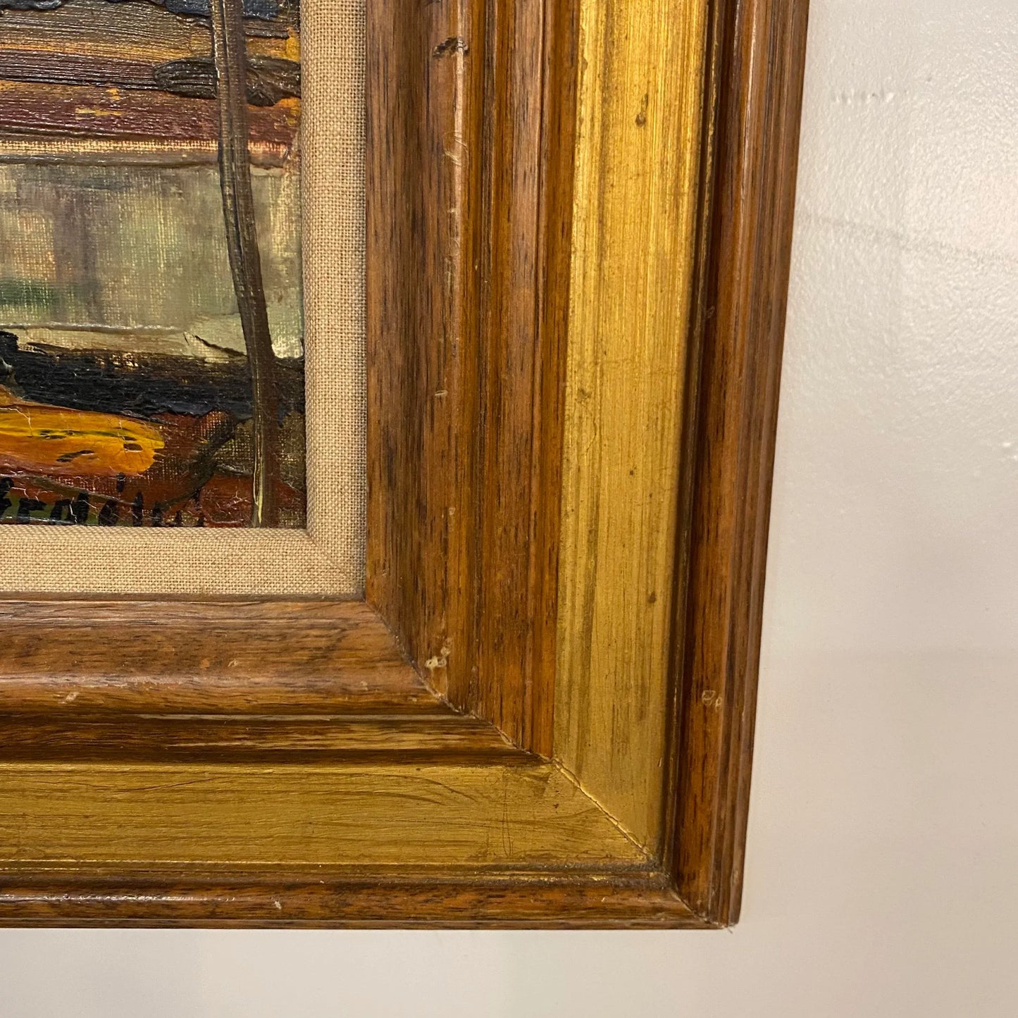 Framed and Signed Landscape Painting by Erdelyi