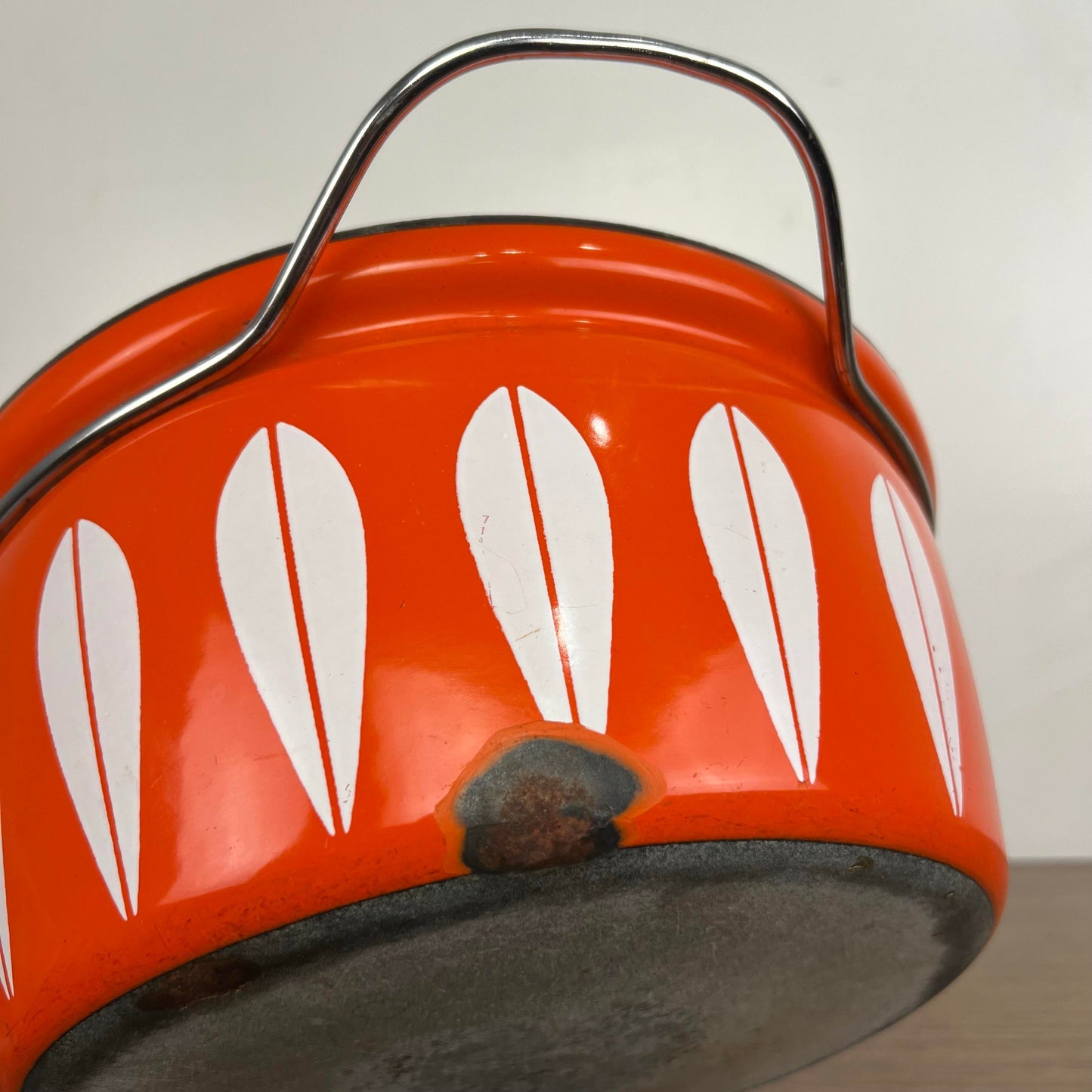 Catherine Holm Enamel “Lotus” Lidded Dutch Oven