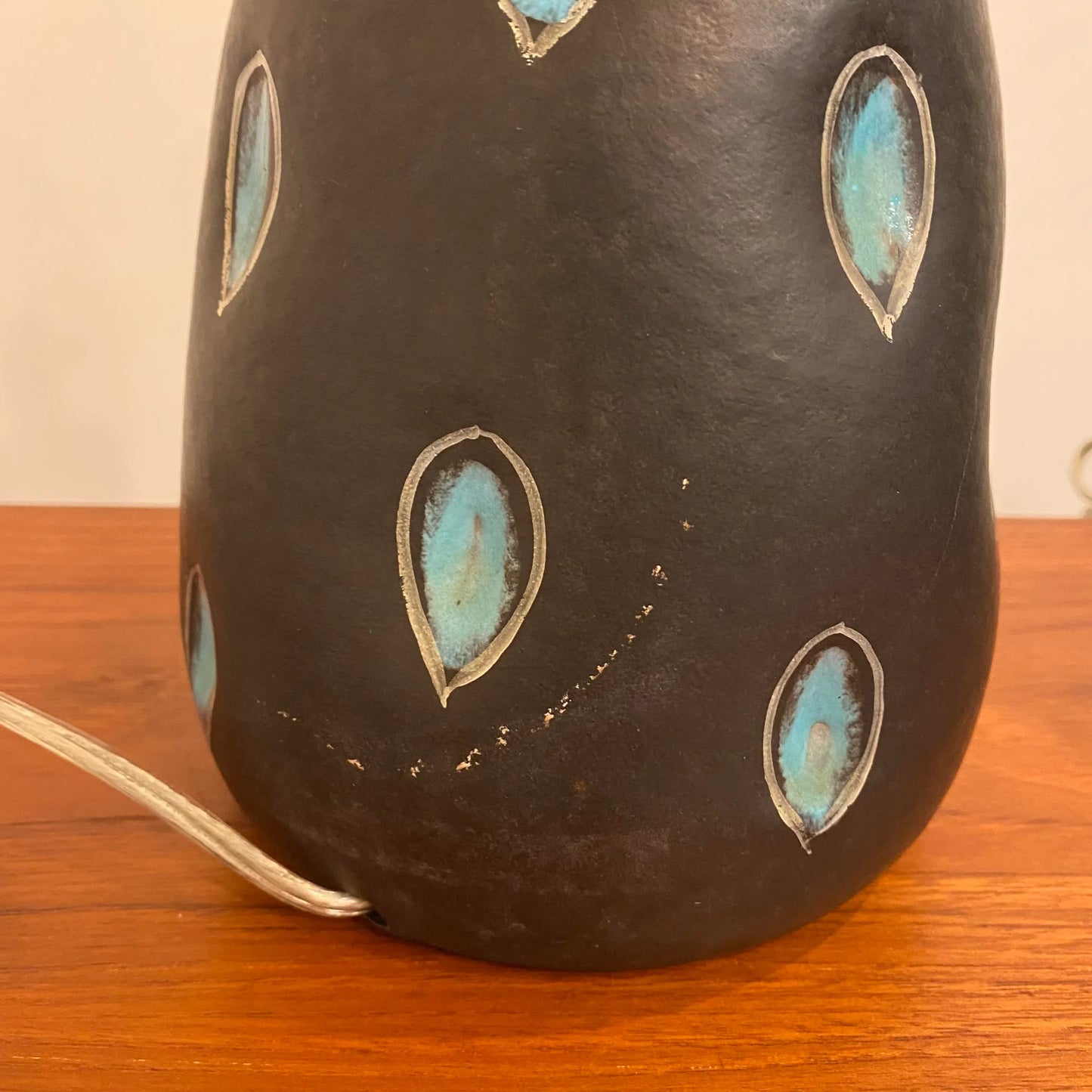 Pair of Italian Pottery Table Lamps