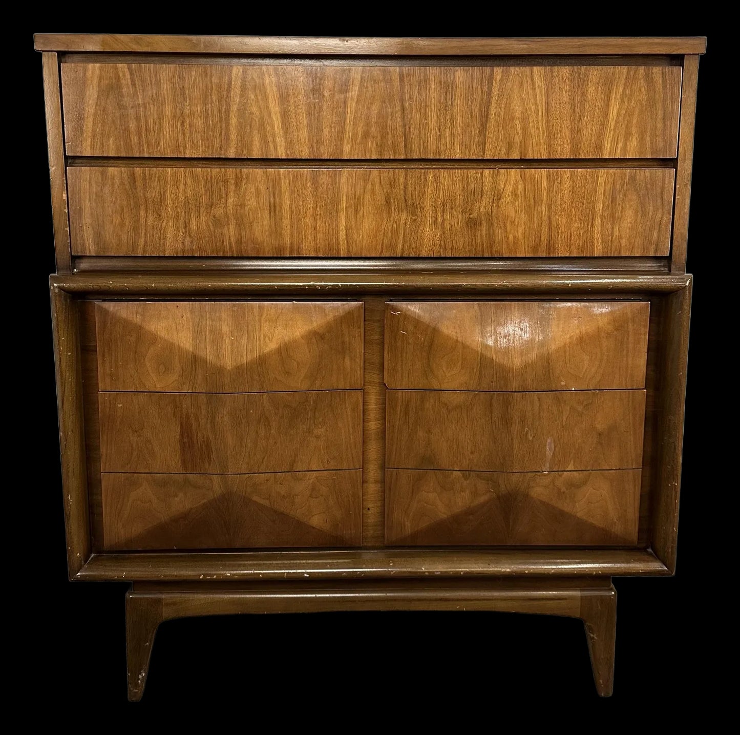United Diamond Front Tall Dresser