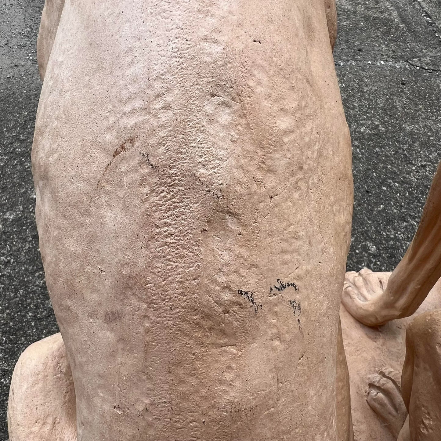 Pair of Italian Terracotta Greyhound Statues