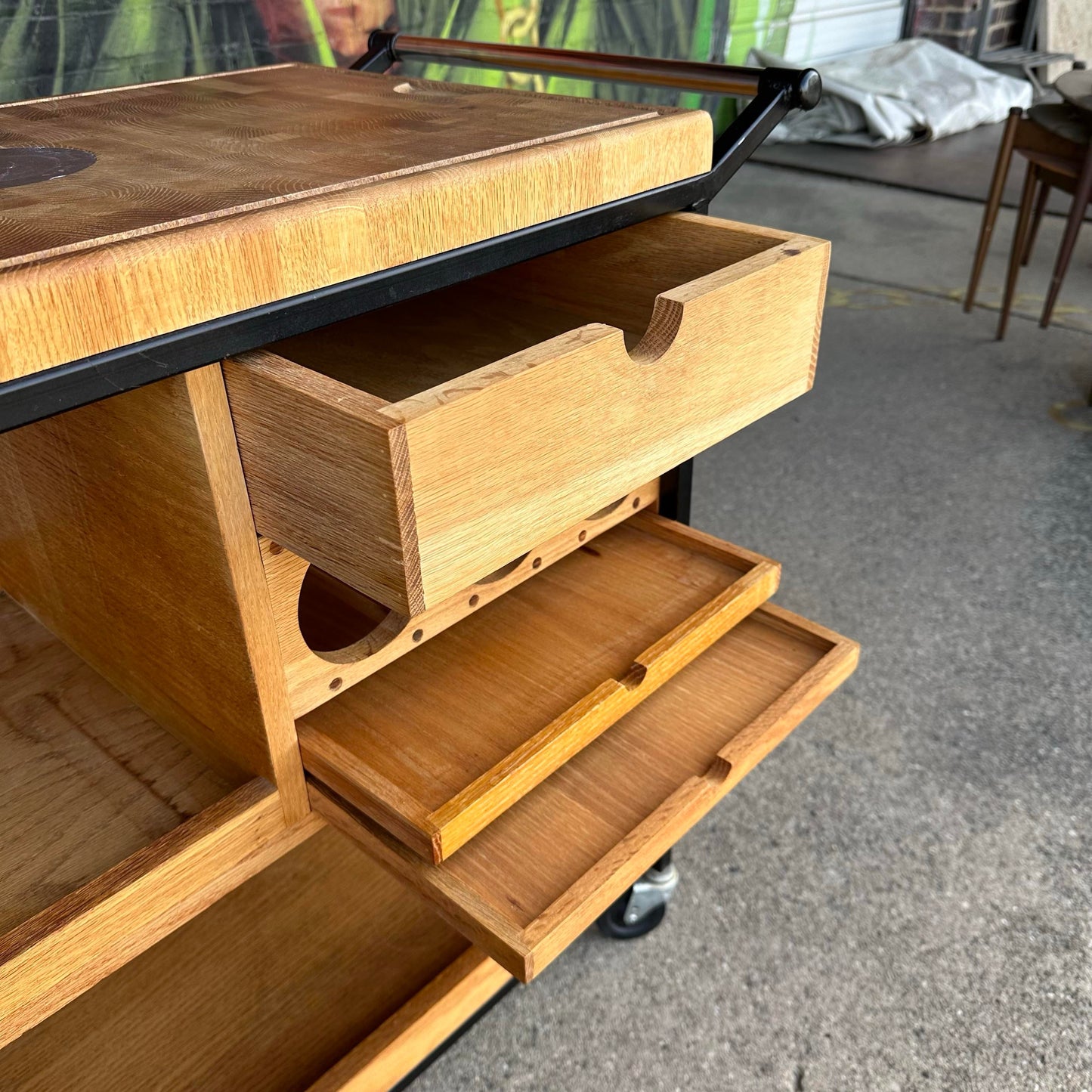 Vintage Arthur Umanoff Bar Cart