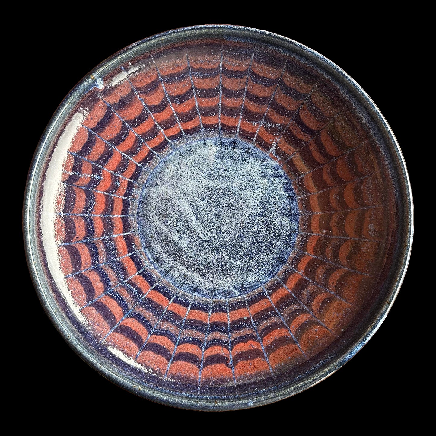 Seagrove Pottery Large Ceramic Serving Bowl