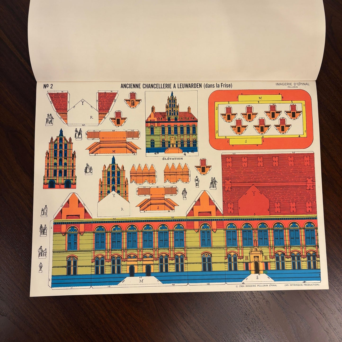 Complete Set of Calendrier Imagerie Pellerin Épinal Constructions