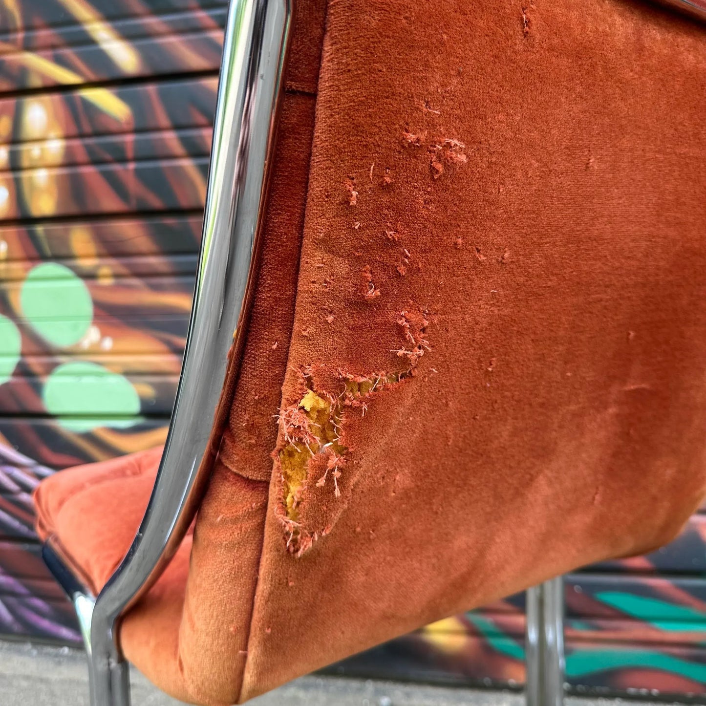 Set of 5 Daystrom Chrome Dining Chairs