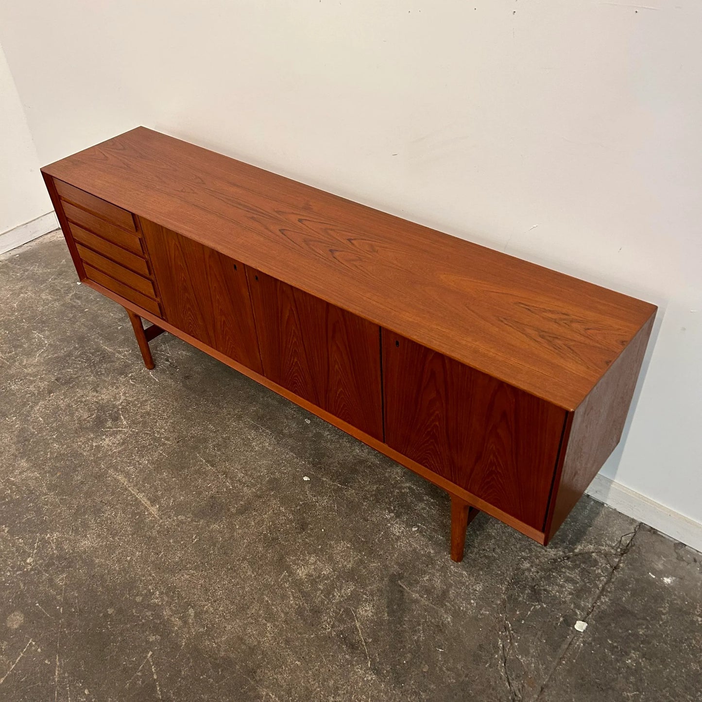 Mid Century Modern Teak Credenza Made in Norway