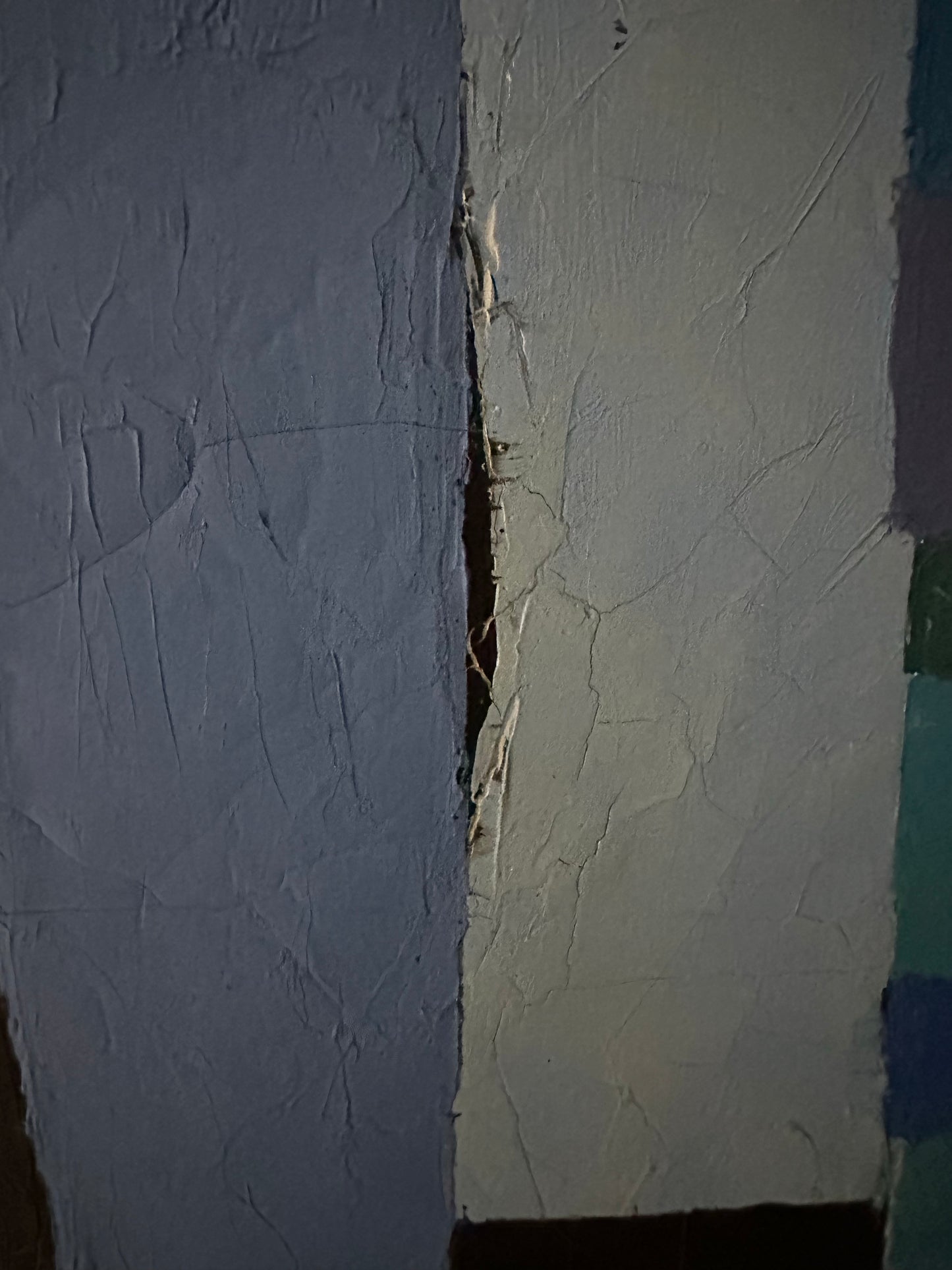 Extraordinary Gail Cottingham Abstarct Painting 1970’s American Aspen Colorado