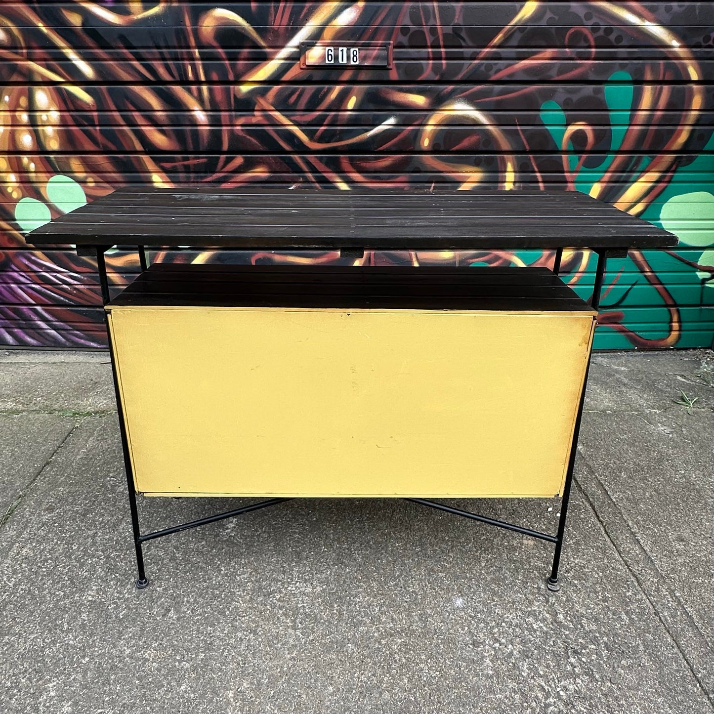 1950s Mid Century Arthur Umanoff Cocktail Dry Bar or Sideboard for Raymor