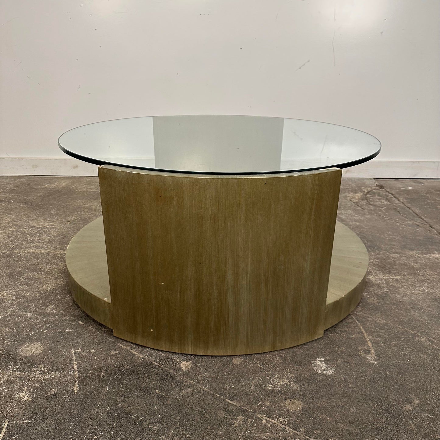 Mid Century Modern Harvey Probber Round Coffee Table