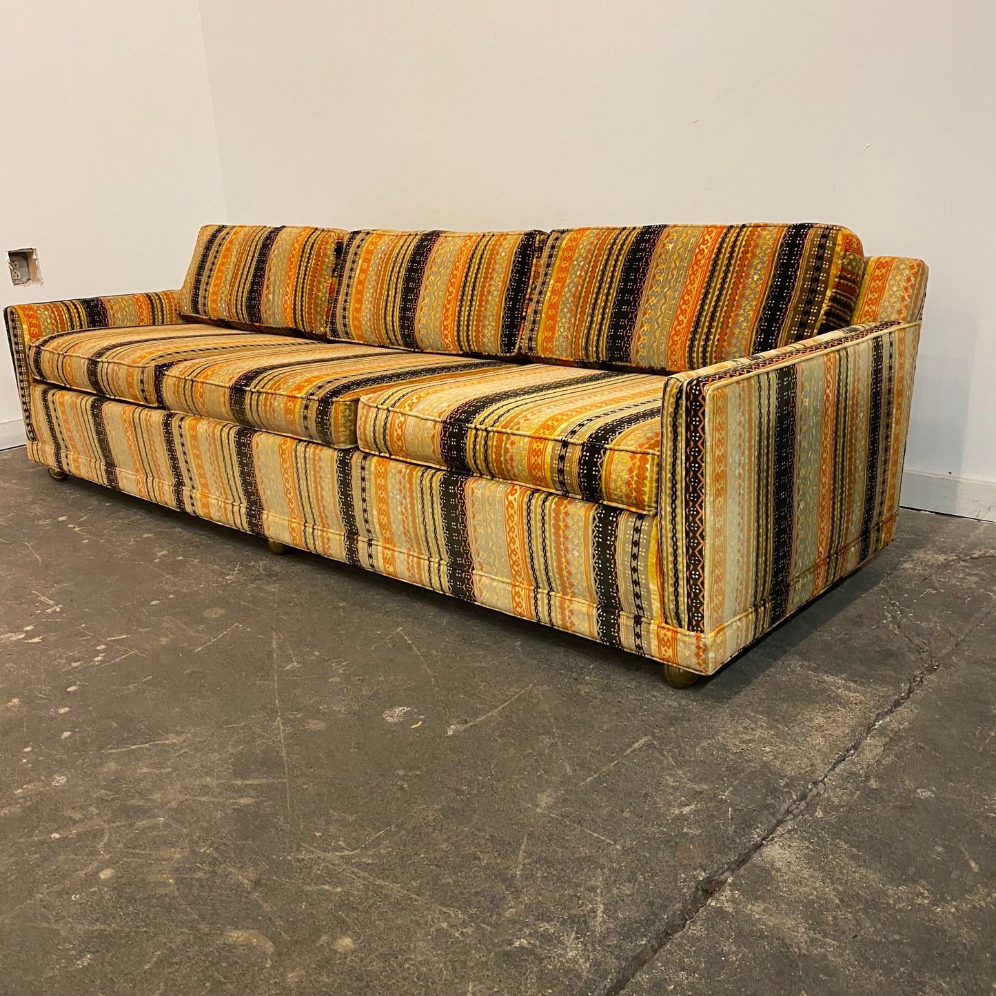 Mid Century Sofa in the Style of Milo Baughman