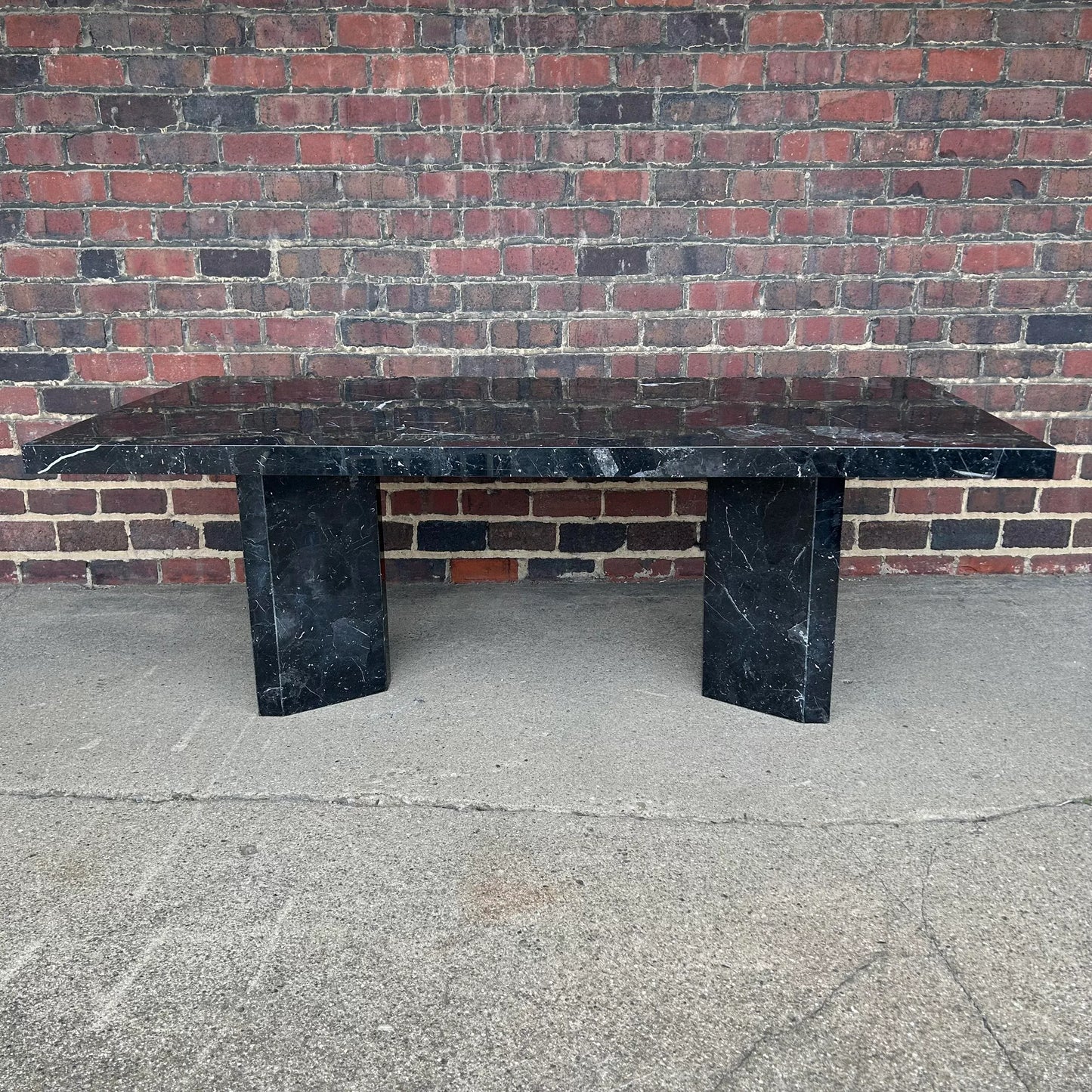 Black Marble Dining Table Rectangle