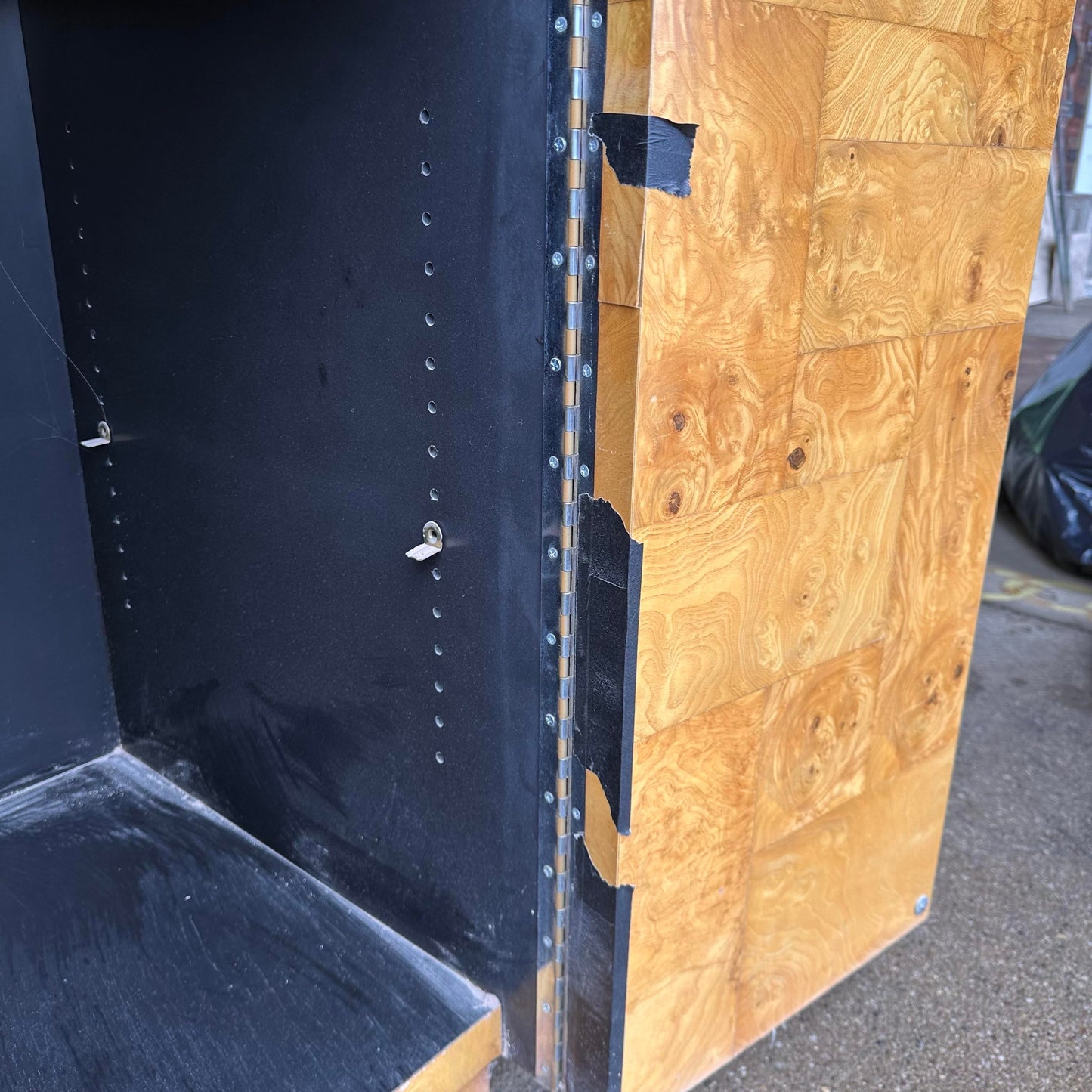 Paul Evans Patchwork Burlwood Credenza